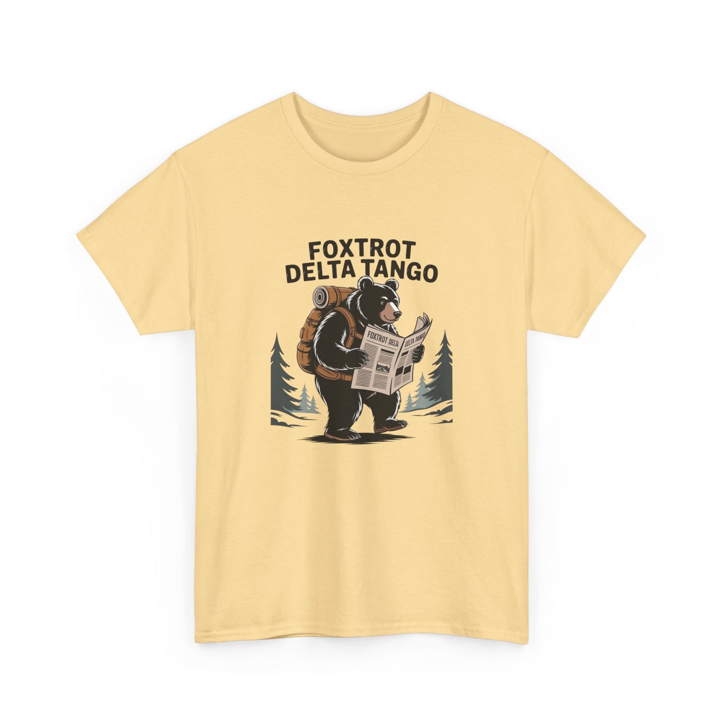 Foxtrot Delta Tango Graphic T Shirt Unisex Heavy Cotton Tee