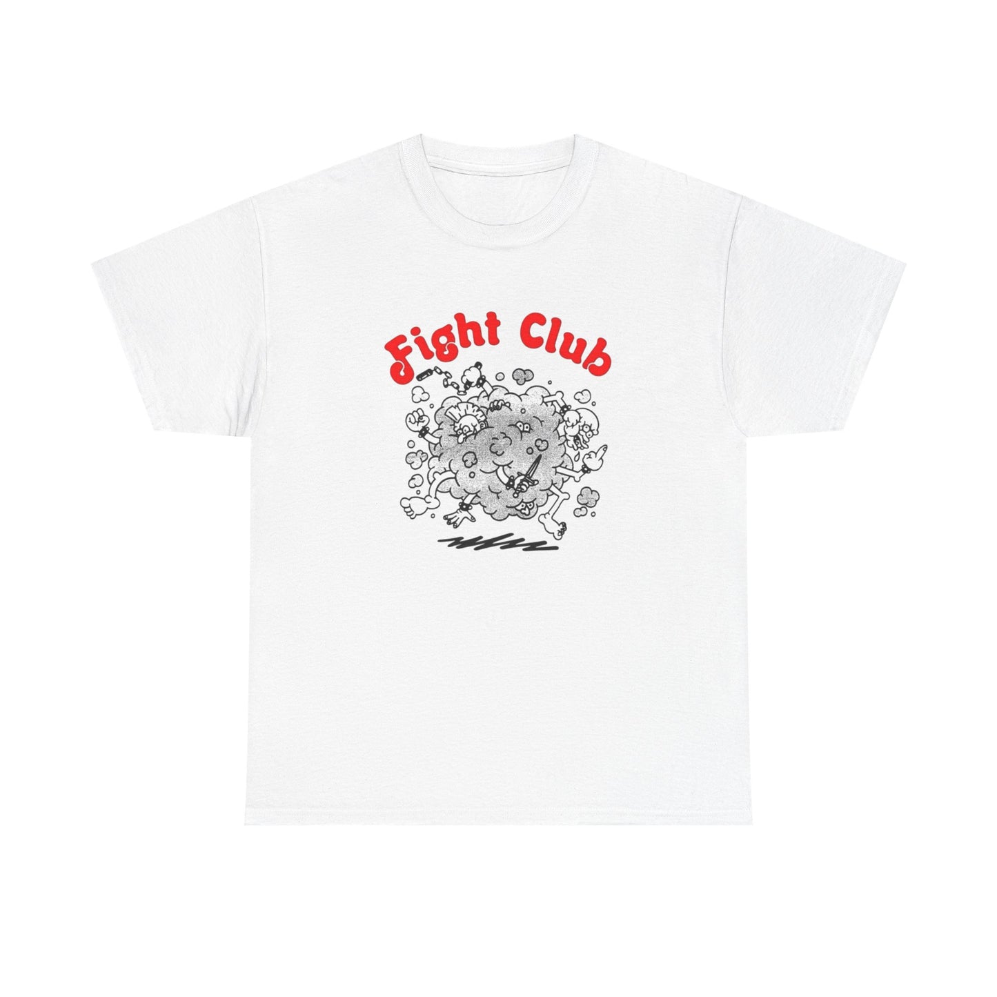 Fight Club Graphic T-Shirt Comfy Cotton Tee Brand NEW