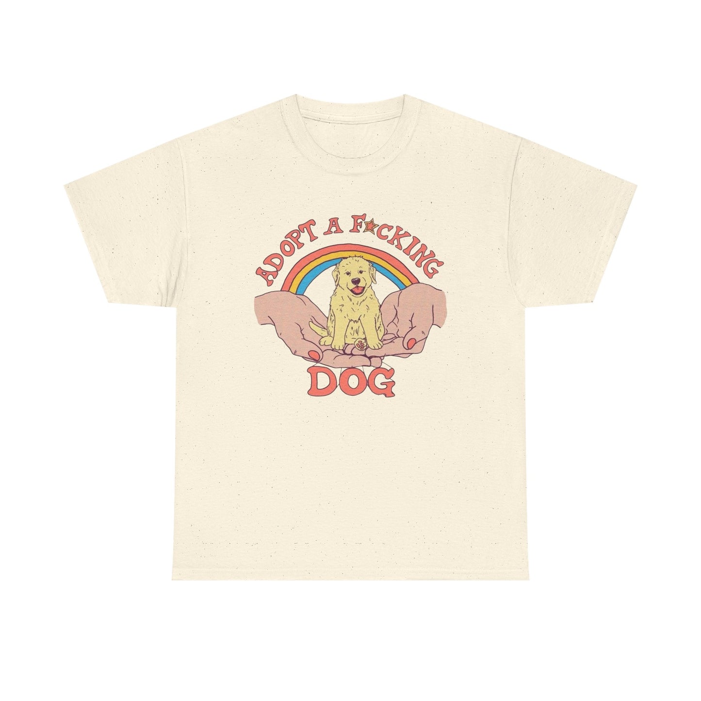 Adopt A Dog Graphic T Shirt NEW Adult Tee