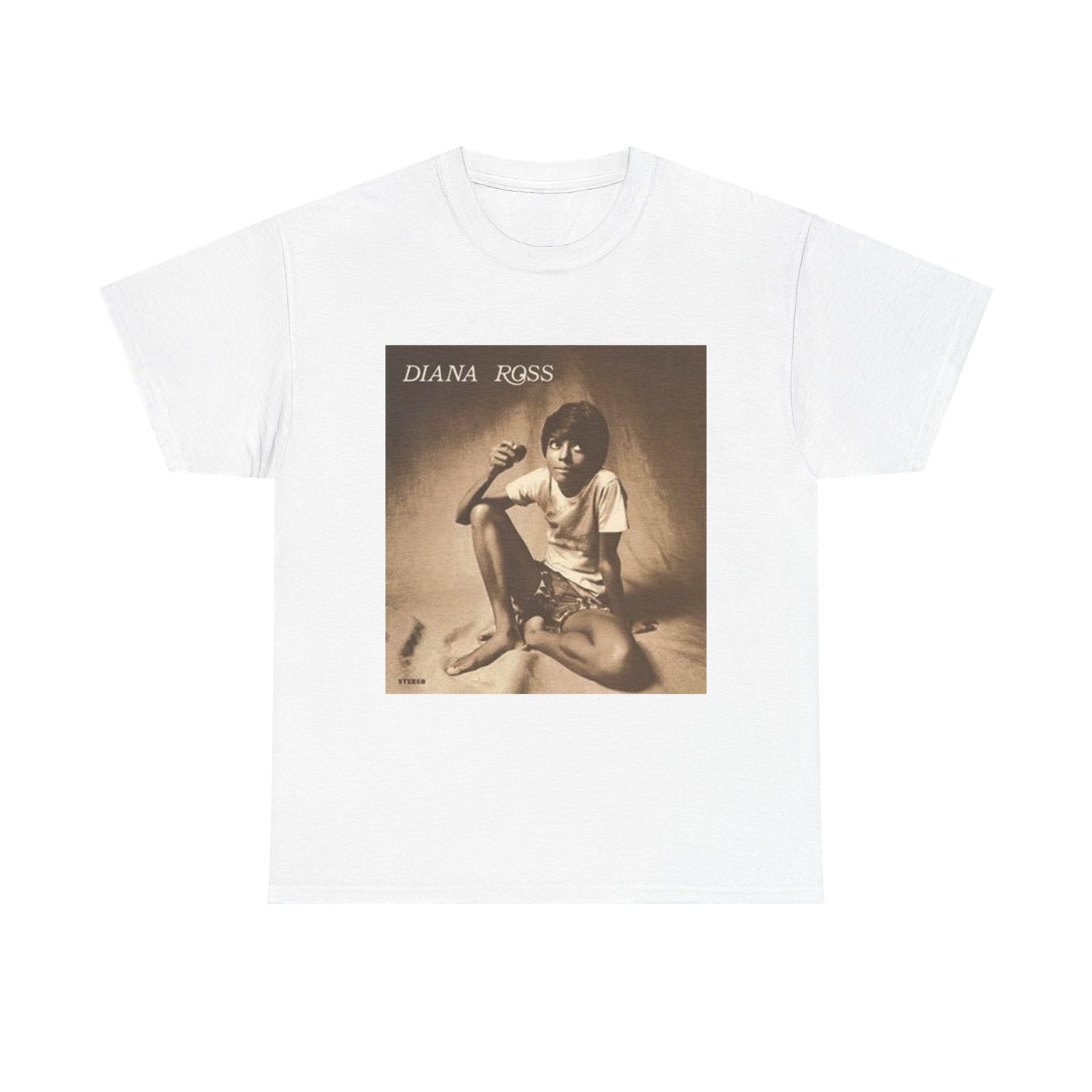 Diana Ross Tshirt Retro Album Art Queen Diana Poster Unisex Heavy Cotton Tee 89