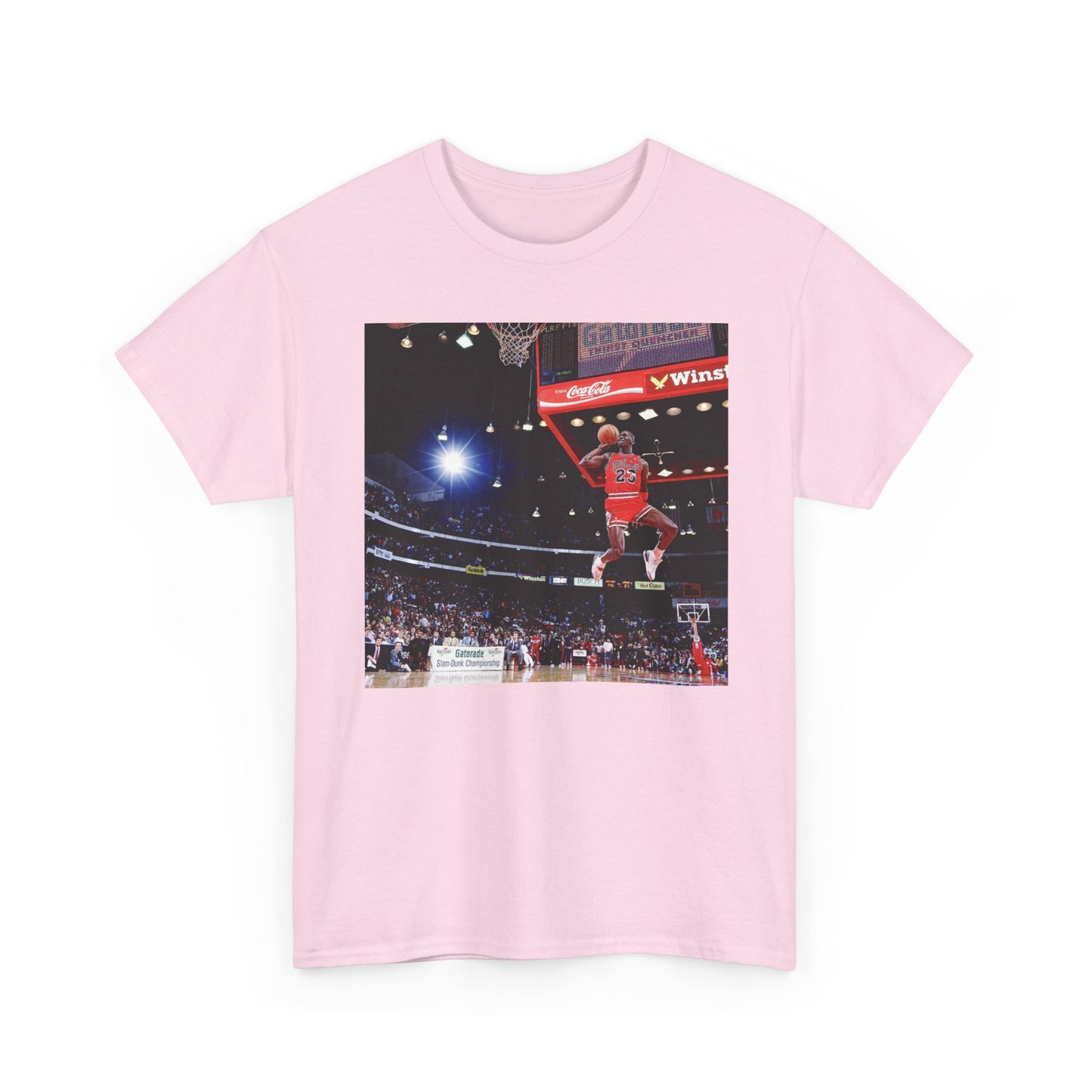 Michael Jordan Graphic T Shirt Retro Dunk Contest Unisex Heavy Cotton Tee