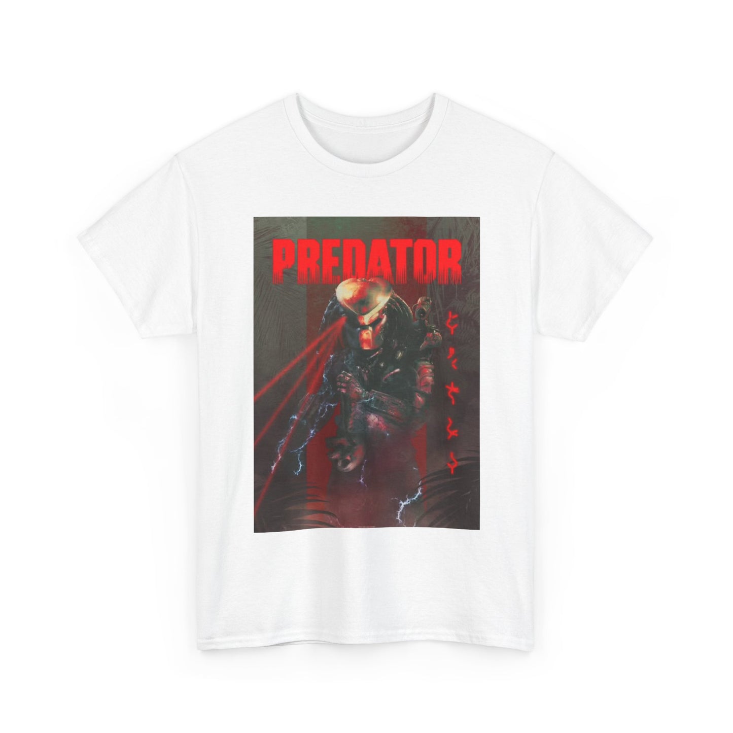 Predator Tshirt Vintage Alien Movie Poster 80s Graphic Unisex Heavy Cotton Tee