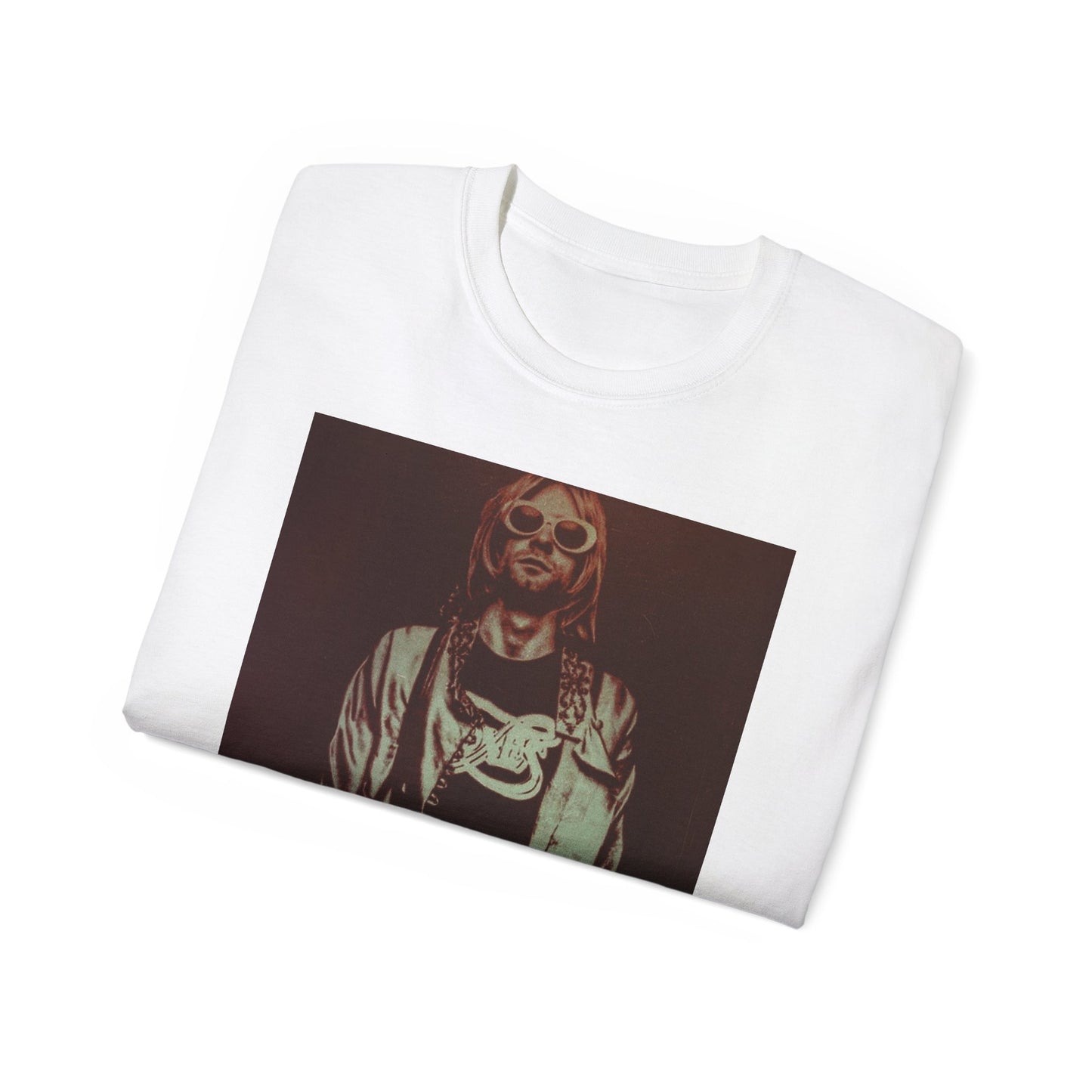 Nirvana Kurt cobain vintage grunge 90s rock Unisex Ultra Cotton Tee