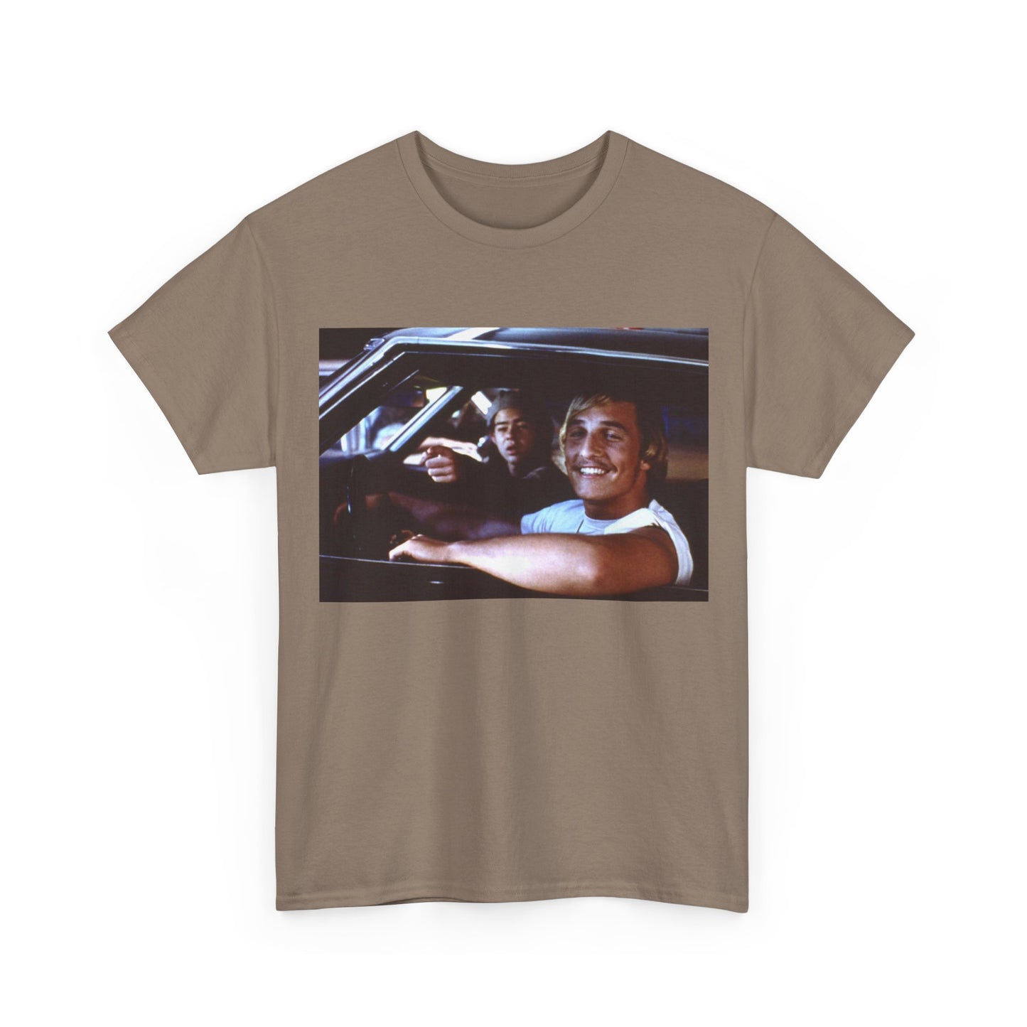 Dazed and Confused Tshirt Vintage Movie Poster Retro Texas Unisex Heavy Cottonn