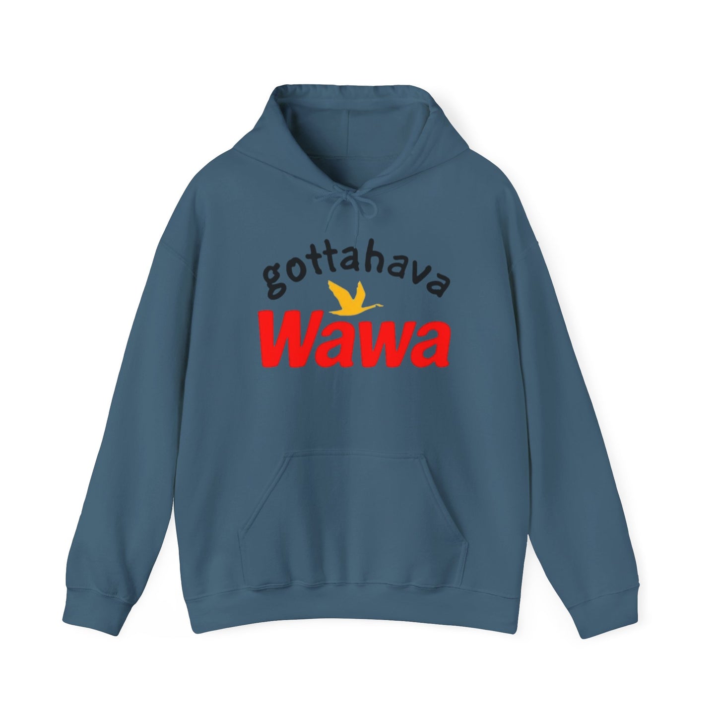 Gotta Hava Wawa Gas Station Graphic Hoodie Unisex Heavy Blend™ Hooded Sweatshirt
