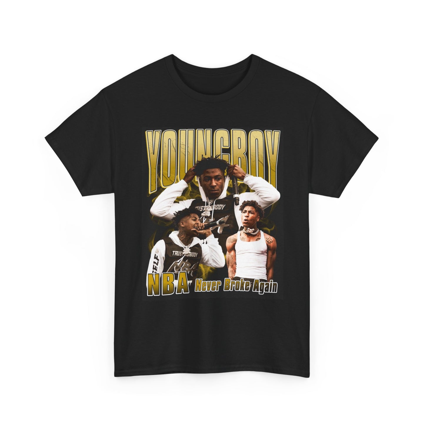 NBA Youngboy Graphic T Shirt Vintage Retro Rap Unisex Heavy Cotton Tee