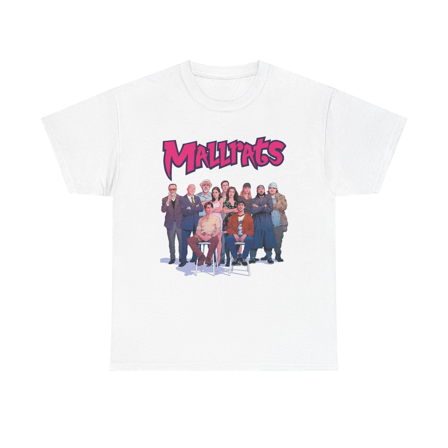 Mallrats T Shirt Vintage Comedy Movie Poster Retro Unisex Heavy Cotton Tee