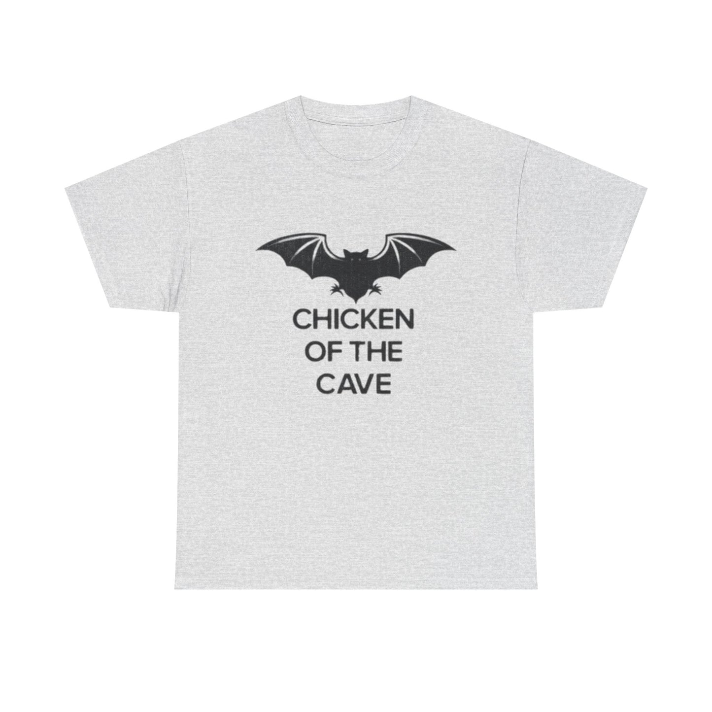 Chicken Of The Cave Anchorman Funny Graphic T Shirt Unisex Heavy Cotton Tee