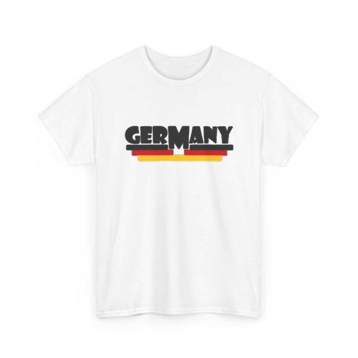 Germany Retro Graphic T Shirt Men's Classic Heavy Cotton Tee