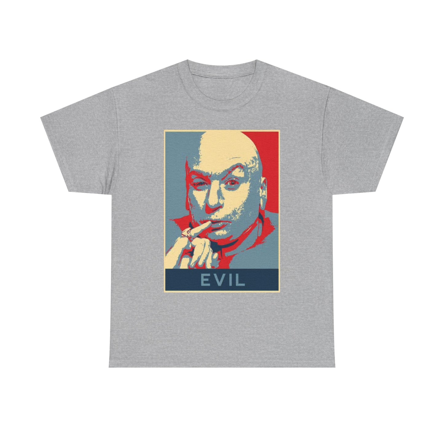 Dr Evil Austin Powers T Shirt BRAND NEW Apparel Unisex Heavy Cotton Tee