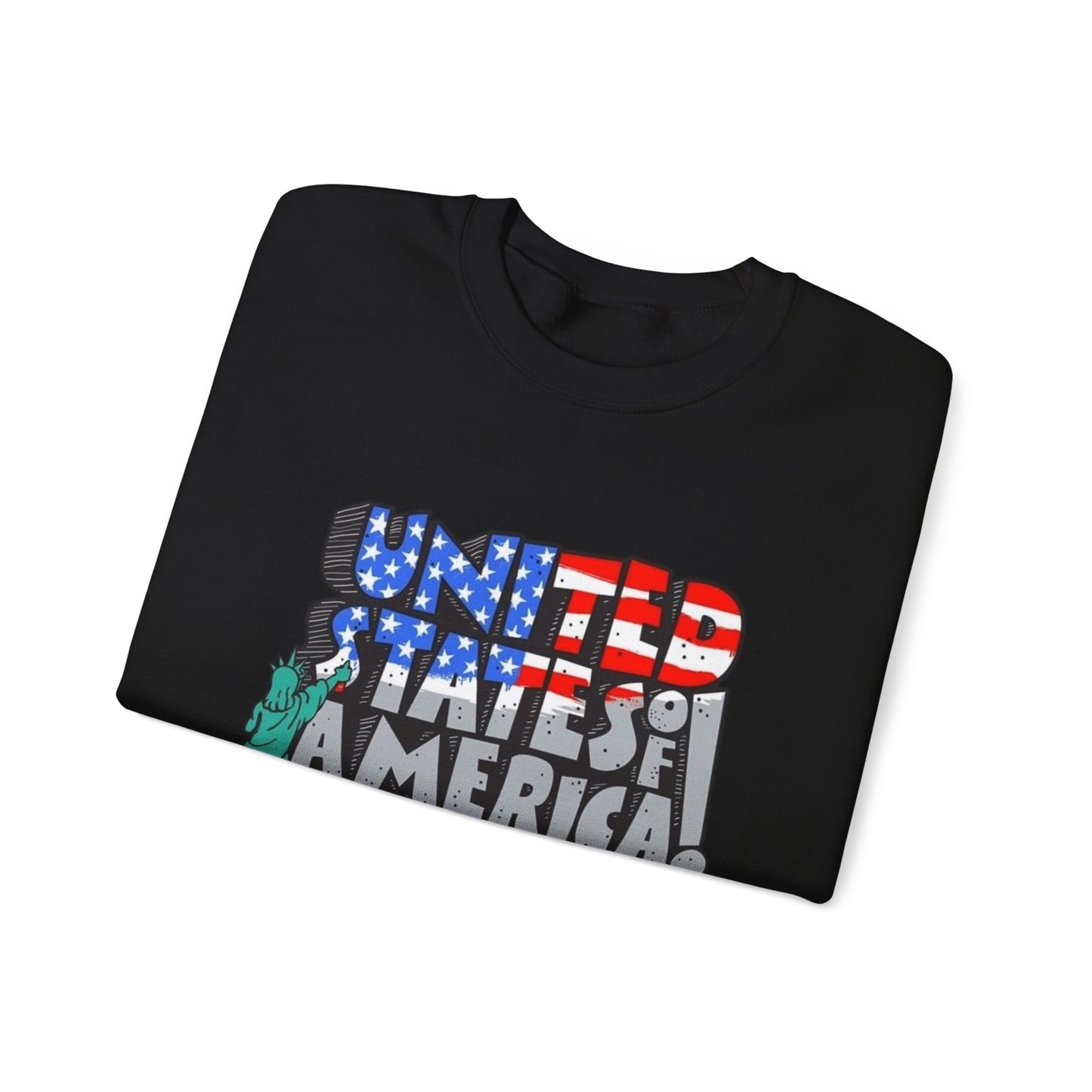 United States Of America Sweater NEW Unisex Heavy Blend™ Crewneck Sweatshirt