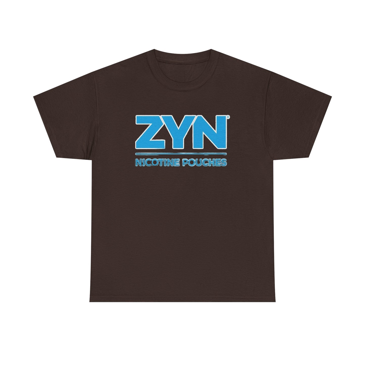 ZYN T-shirt pouch tucker trump America Gillis zyn funny gift Heavy Cotton Tee