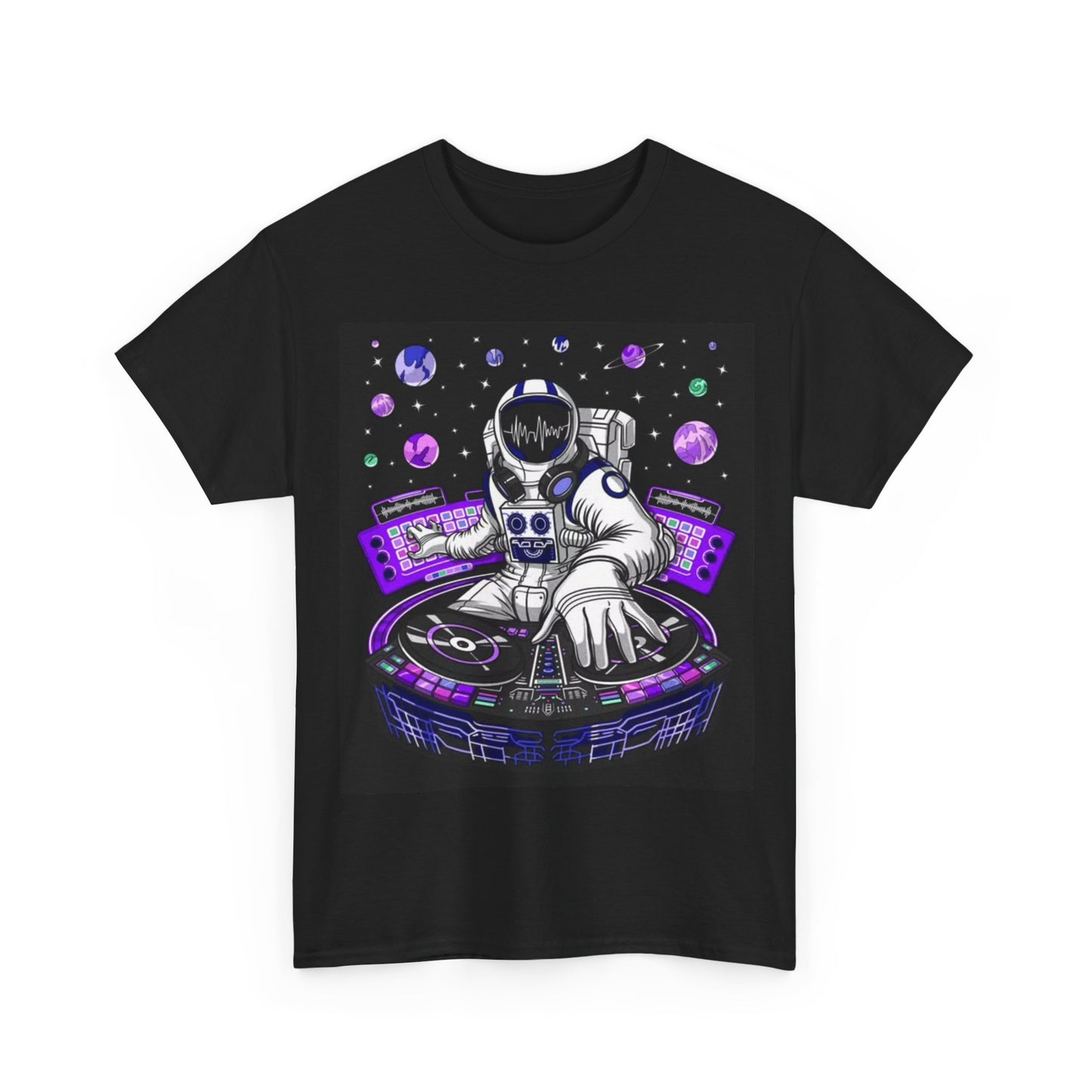 EDM House Music T-shirt Techno Rave Trippy Art Graphics Unisex Heavy Cotton Tee1