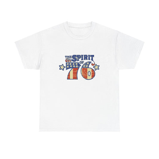 The Spirit Of 76 USA Graphic T Shirt Adult New Tee