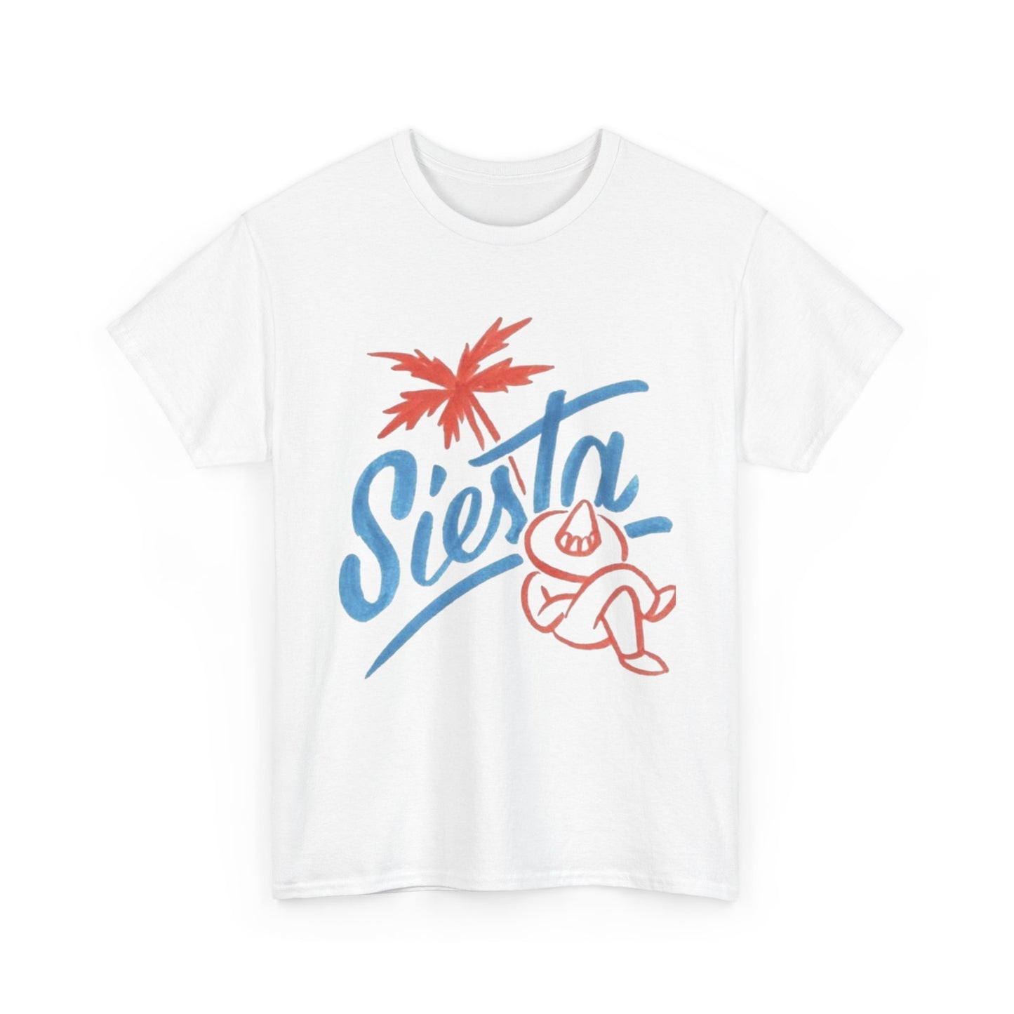 Time For A Siesta Graphic T Shirt ADULT NEW