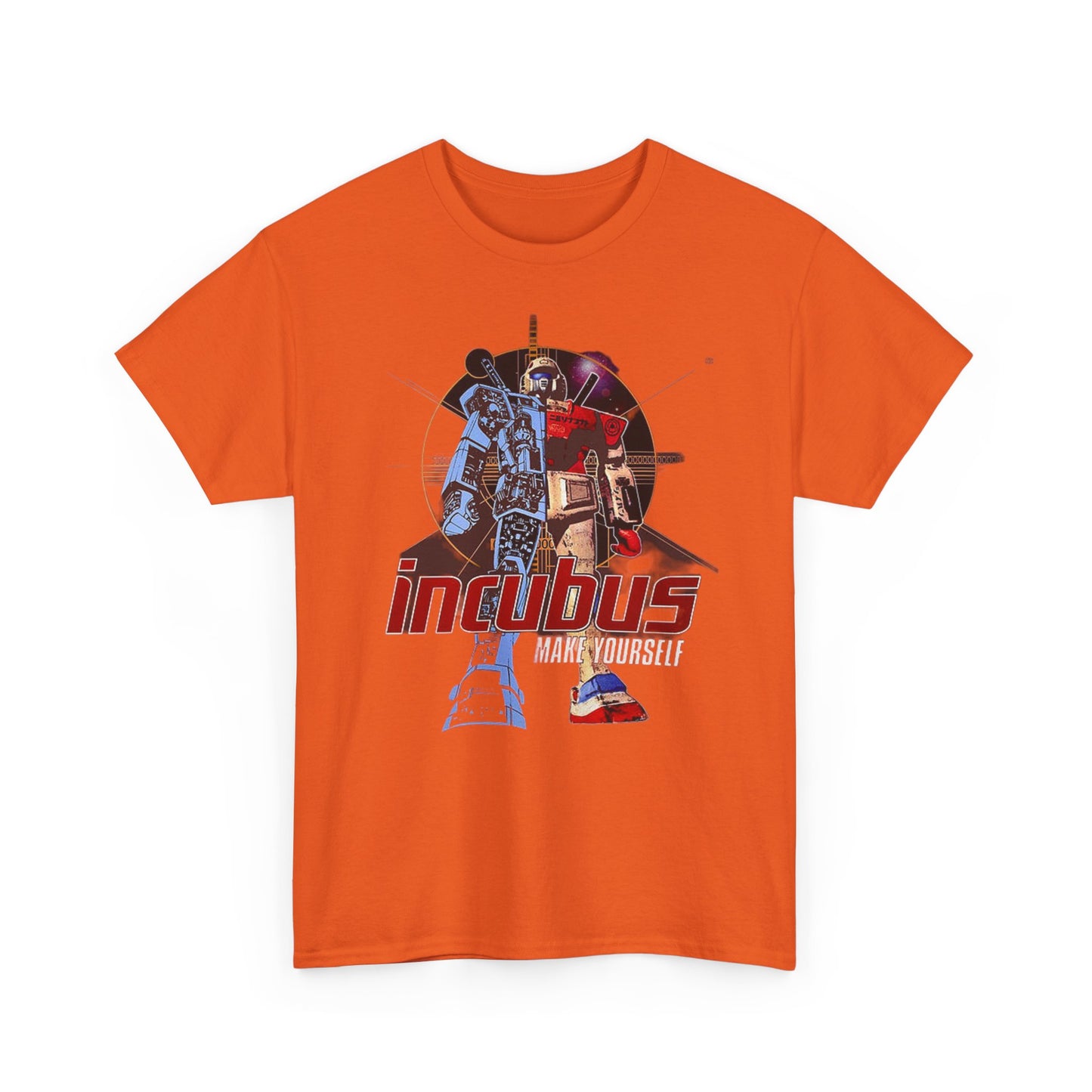 Incubus T-shirt vintage rock band retro metal Unisex Heavy Cotton Tee