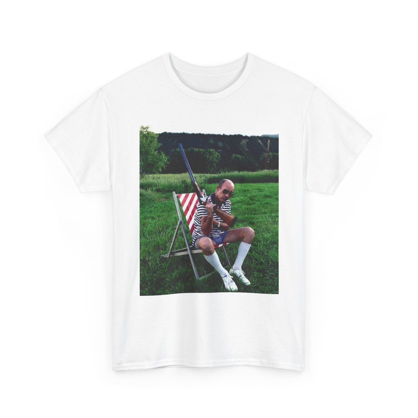 Hunter S Thompson Book Graphic T Shirt Unisex Heavy Cotton Tee Gift
