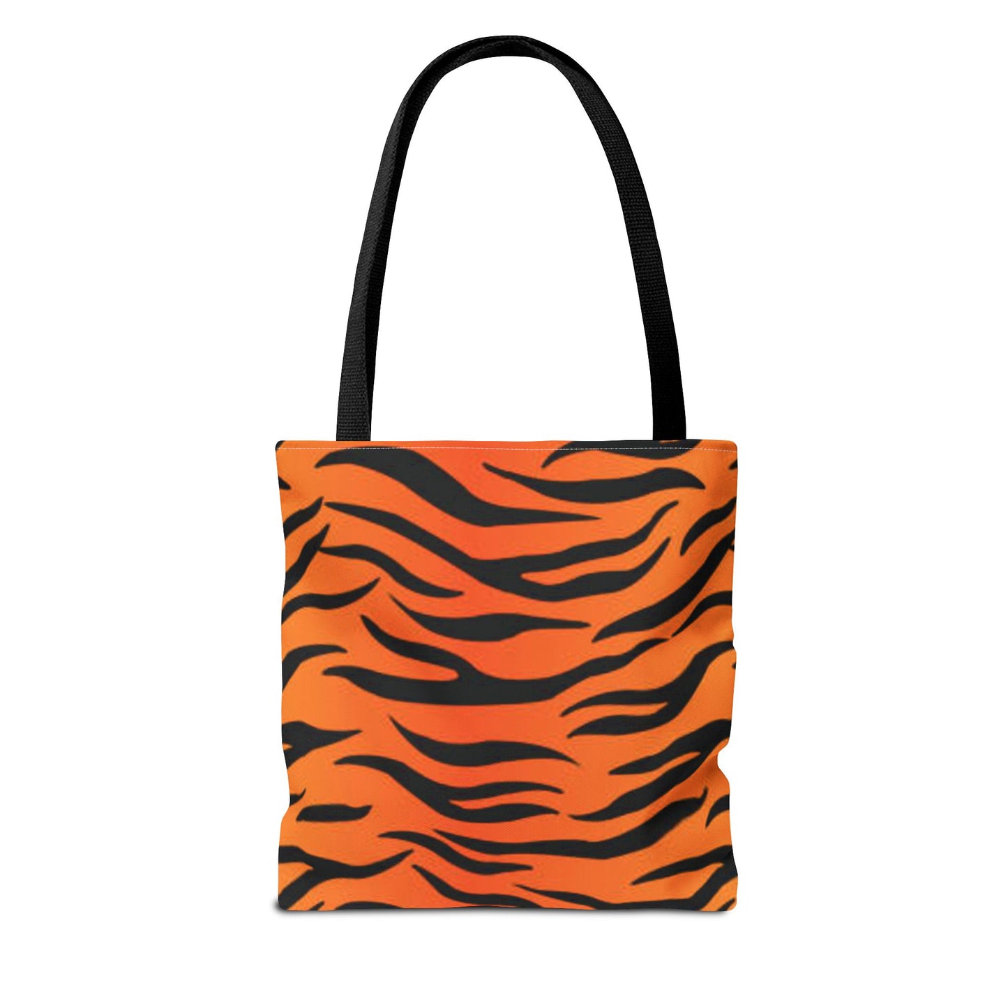 Orange Zebra Print Multi Color BRAND NEW MODERN Tote Bag (AOP)