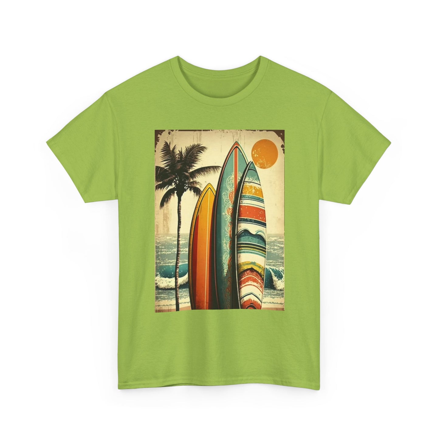Hawaiian Surfing T Shirt BRAND NEW Apparel Unisex Graphic Tee USA