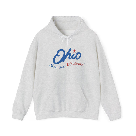 Ohio So Much To Discover Graphic Hoodie Unisex Heavy Blend™ Hooded Sweatshirt
