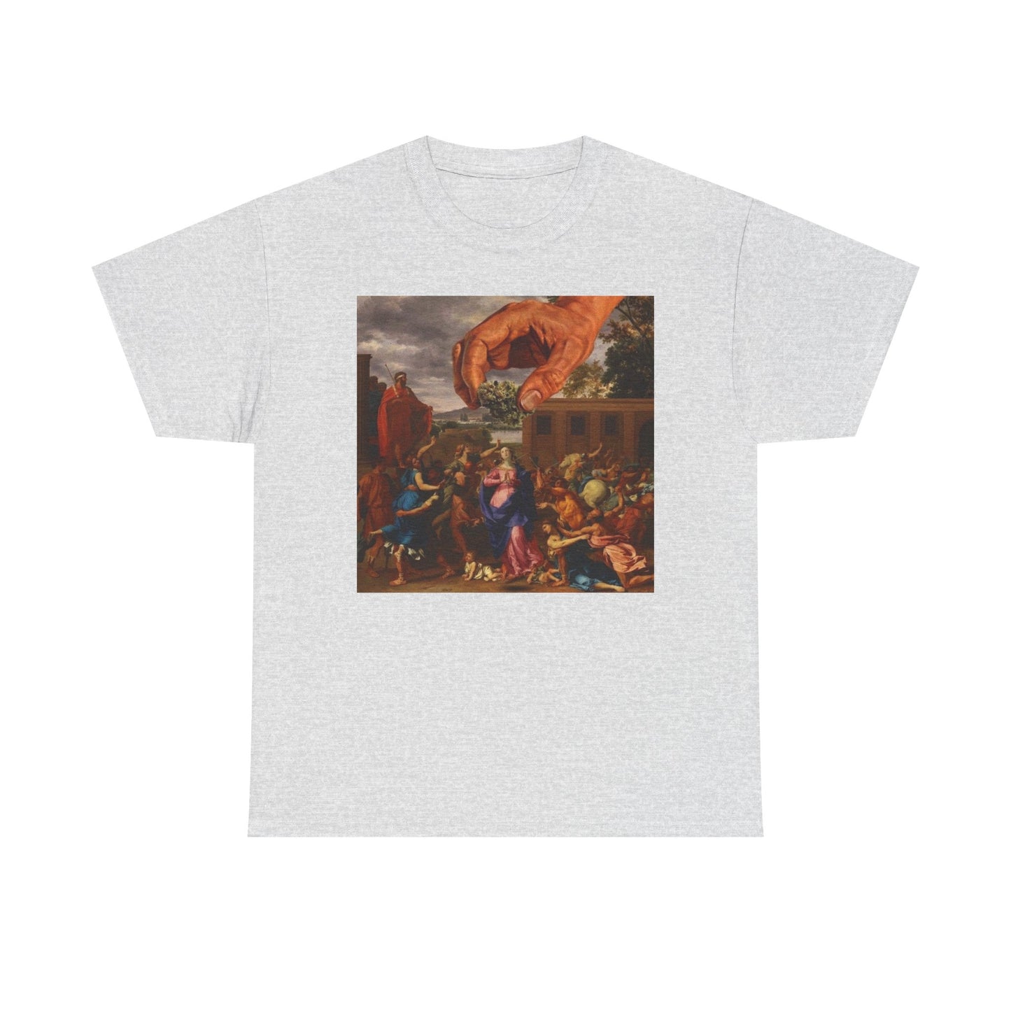 The Weed Gods Painting Graphic T-Shirt Womens Comfy Cotton Tee NEW