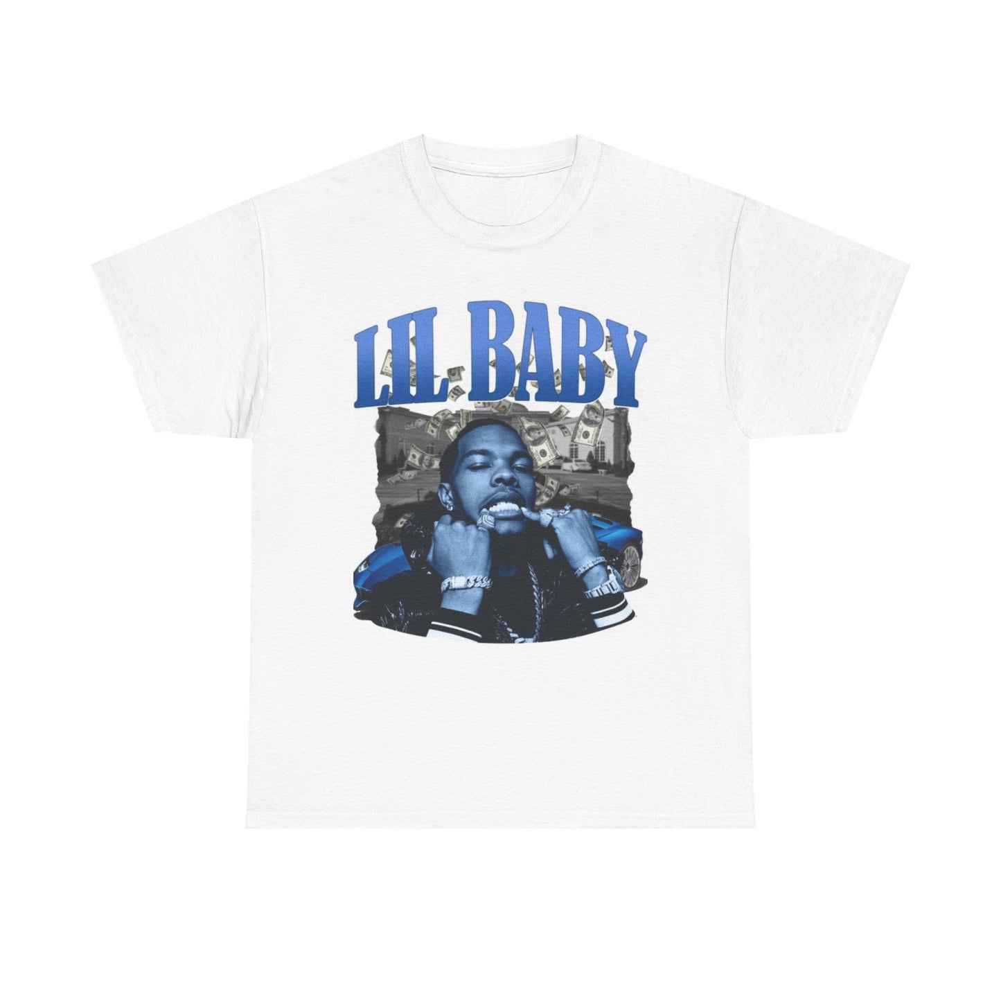 Lil Baby Graphic T Shirt Vintage Atlanta Rap Hip Hop Unisex Heavy Cotton Tee