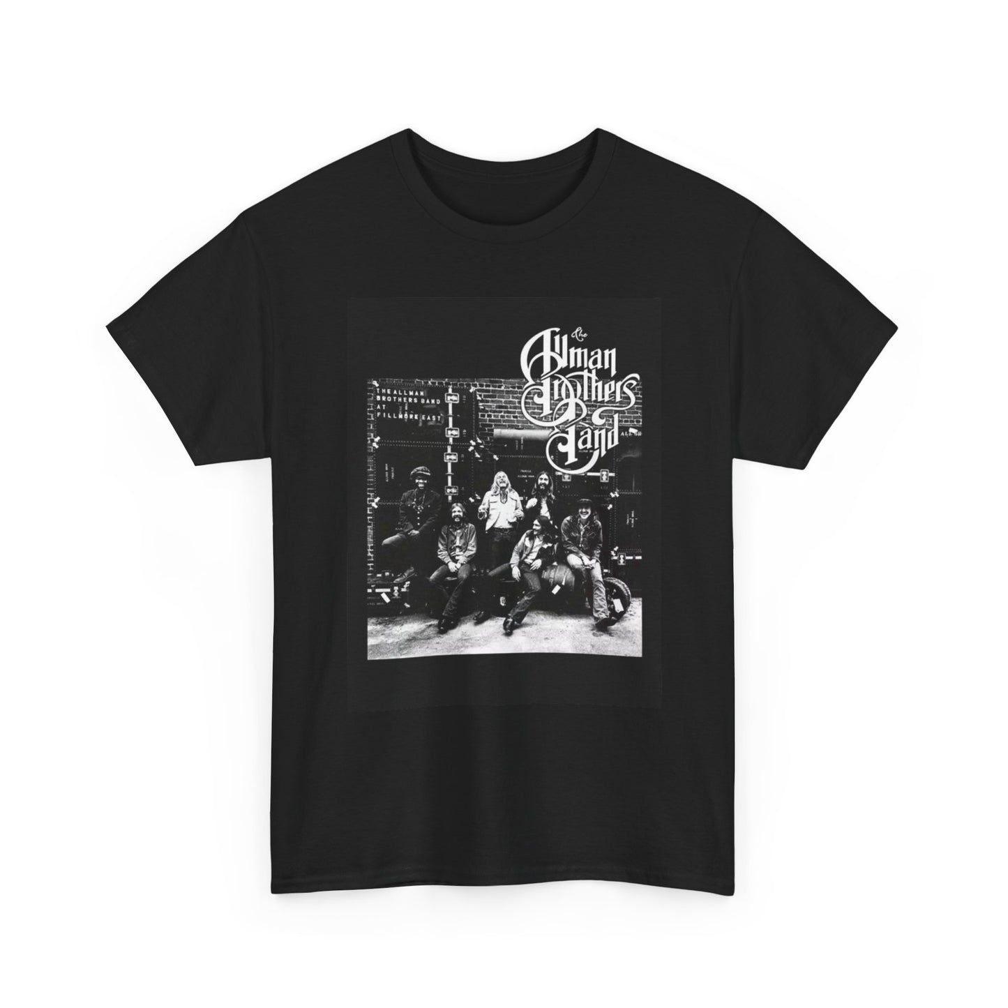 The Allman Brothers Tshirt Vintage country rock retro Unisex Heavy Cotton Tee