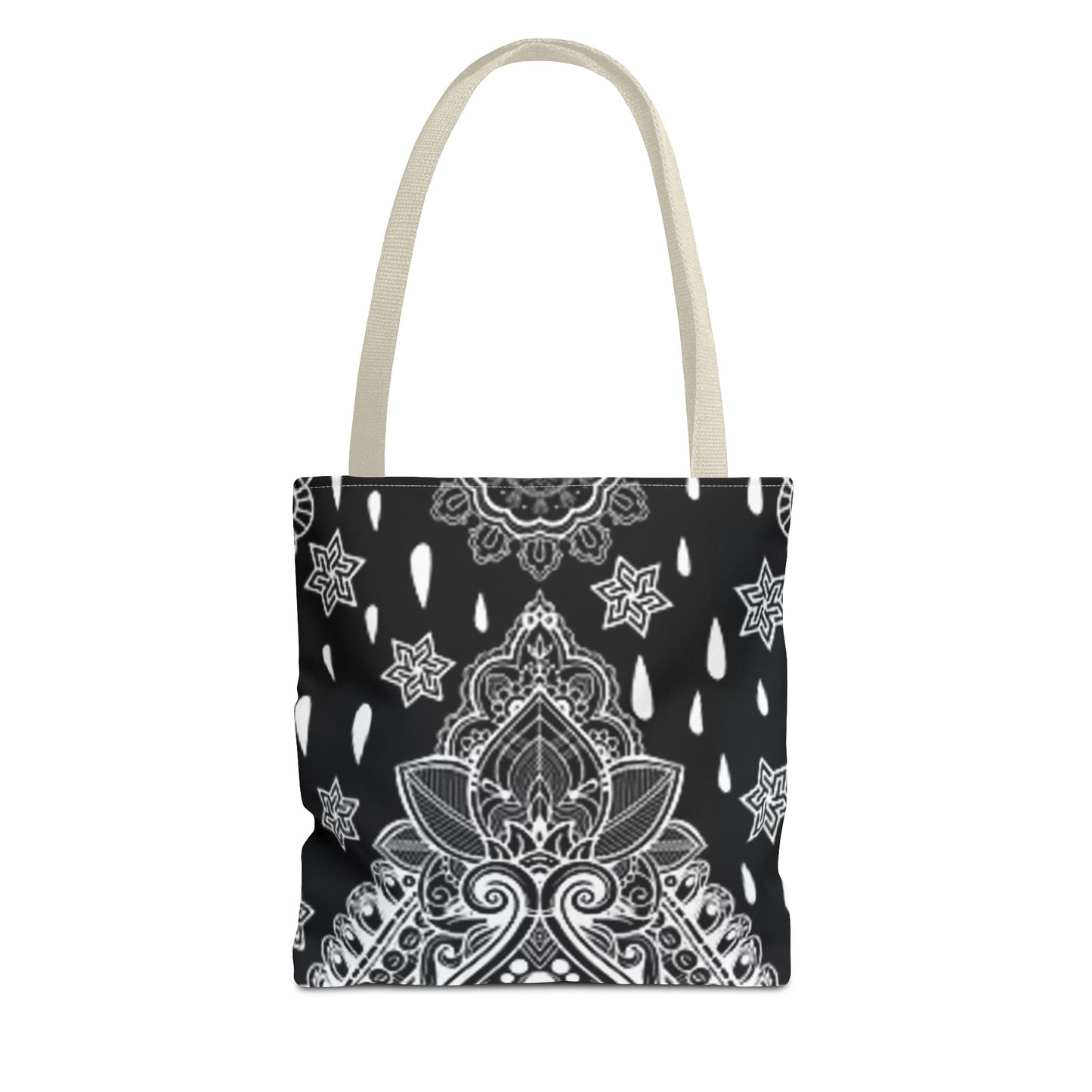 Black And White Paisley Multi Color BRAND NEW MODERN Tote Bag (AOP)