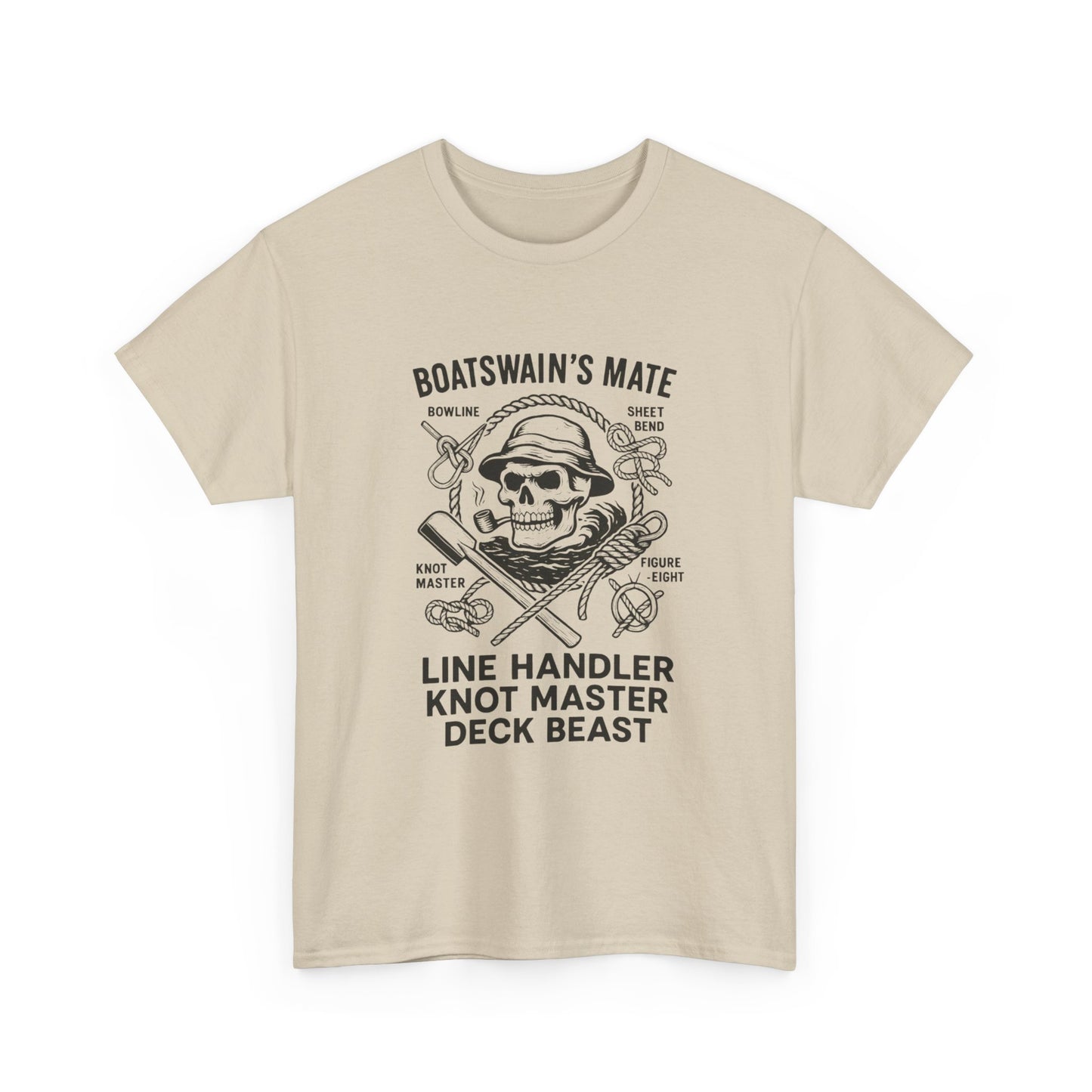 Boatswain's Mate Graphic T-Shirt Unisex Heavy Cotton Tee GIFT NEW