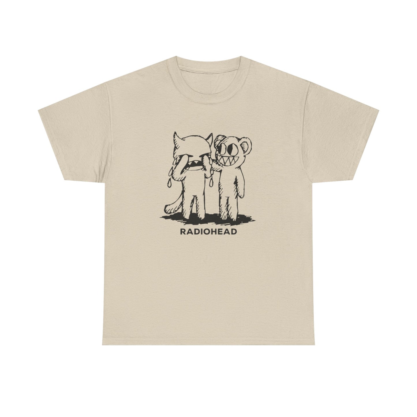 Radiohead Vintage Rock Graphic T Shirt NEW ADULT Heavy Cotton Tee