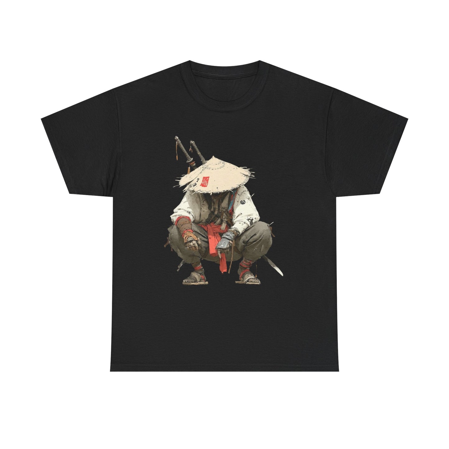 Samurai Graphic T Shirt NEW ADULT TEE VINTAGE