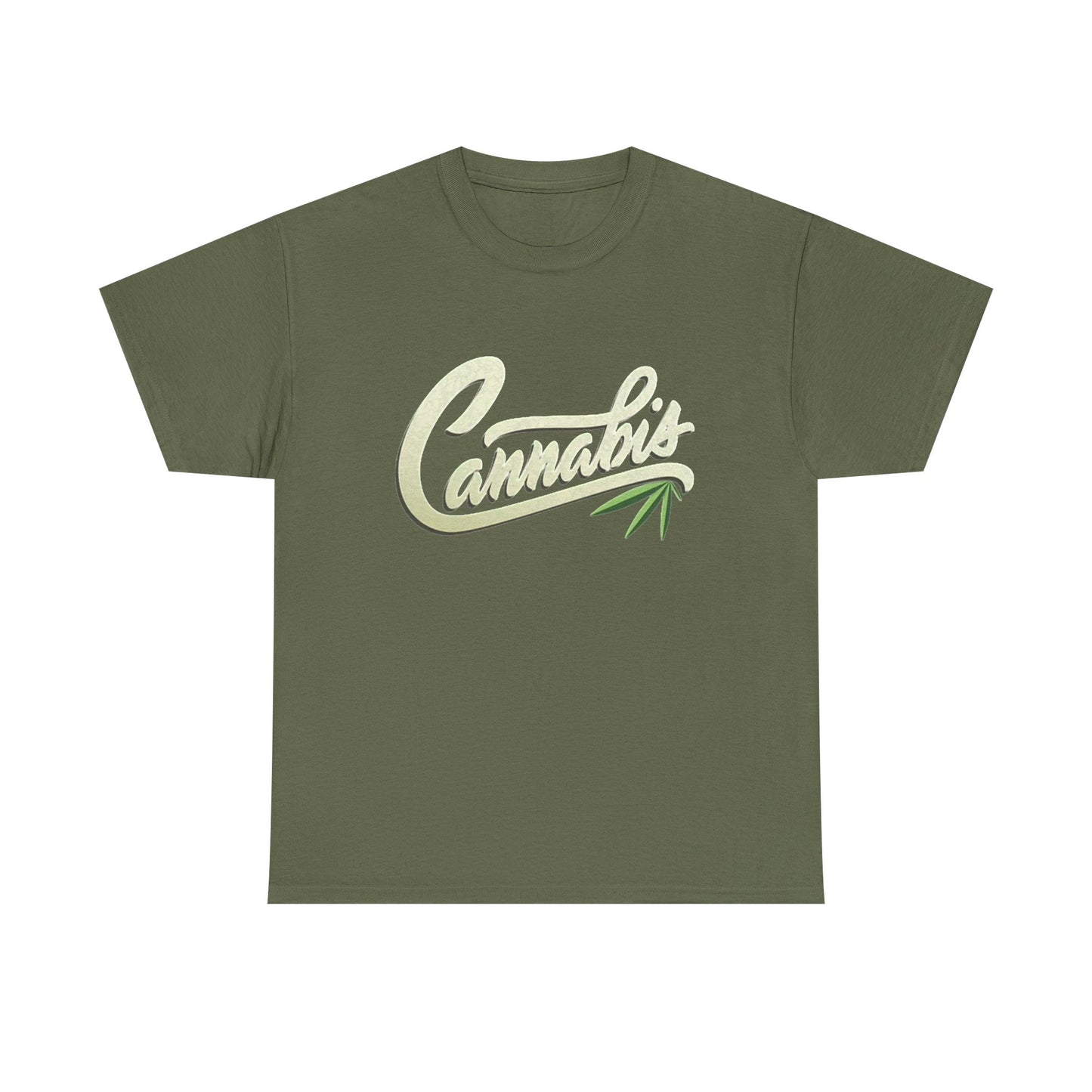 Cannabis Graphic T Shirt Logo Vintage Pot Merch Cali Unisex Heavy Cotton Tee