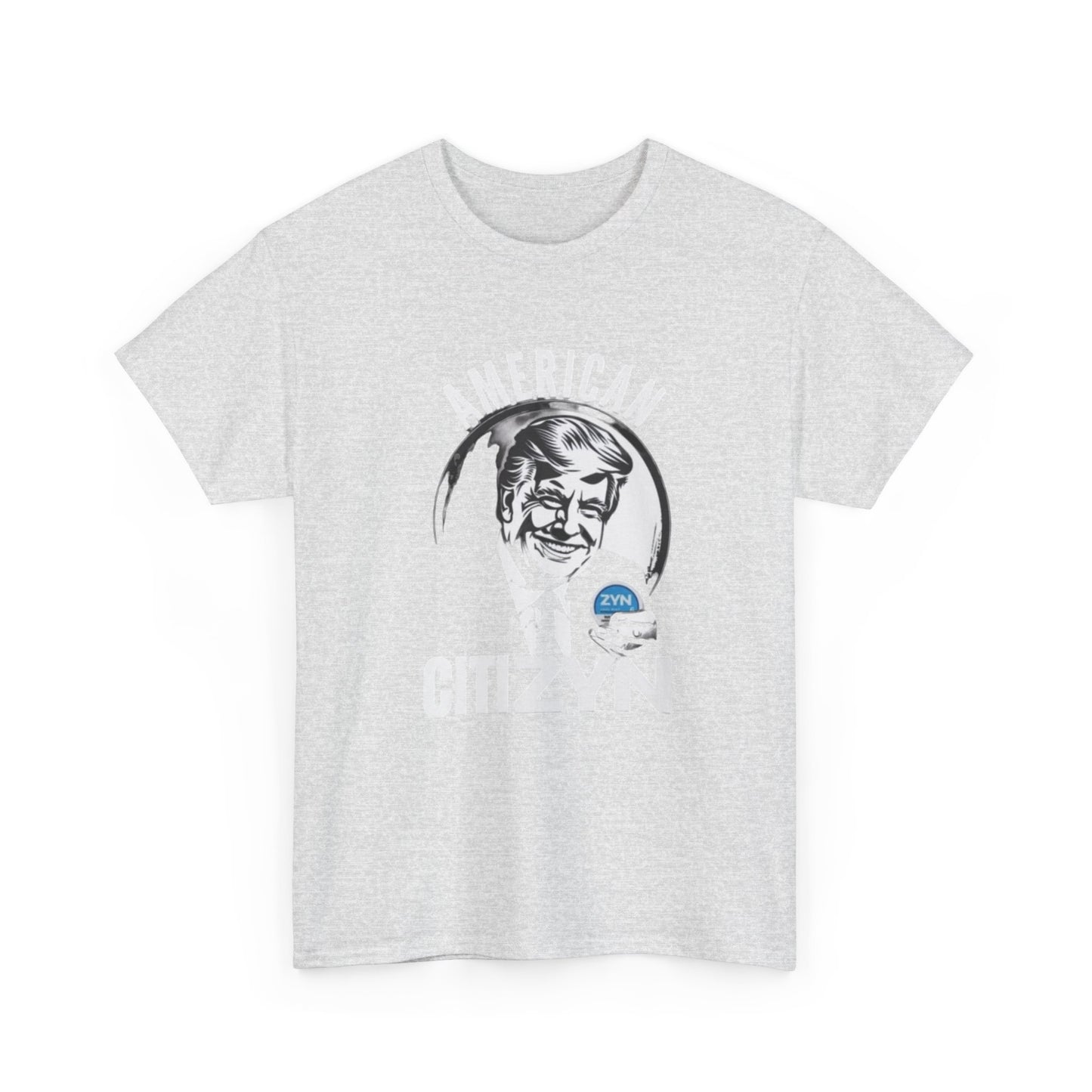 ZYN T-shirt funny Trump Shane Gillis Tucker Newport graphic Heavy Cotton Tee