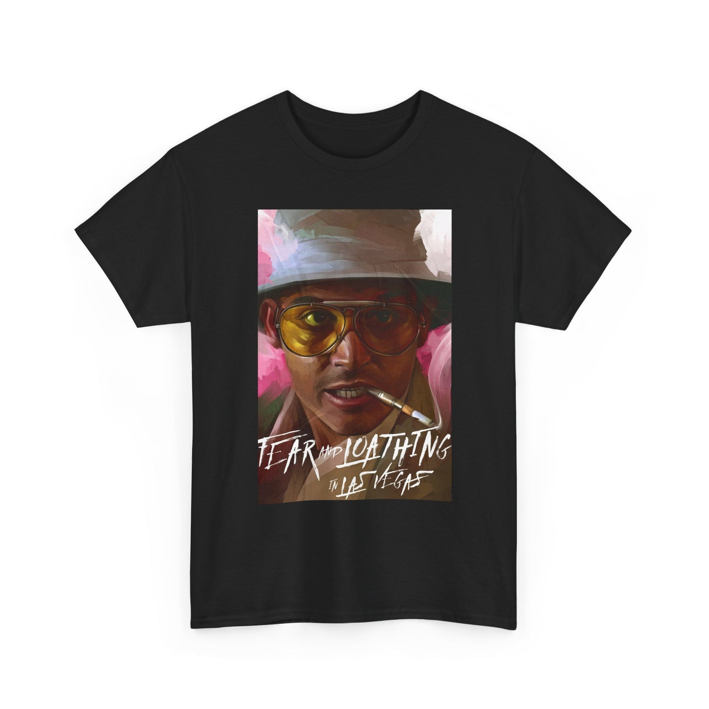 Fear And Loathing Graphic T Shirt Retro Vegas Vintage Unisex Heavy Cotton Tee