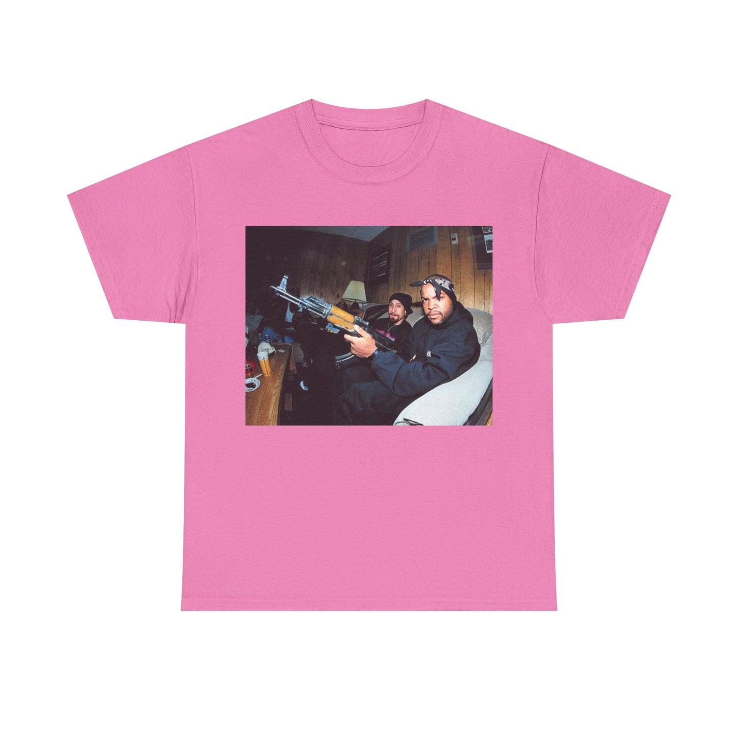 Ice cube T-shirt vintage 90s NWA California retro meme Unisex Heavy Cotton Tee