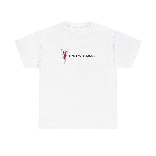 Pontiac Graphic T Shirt Retro Logo Trans Am Firebird Unisex Heavy Cotton Tee