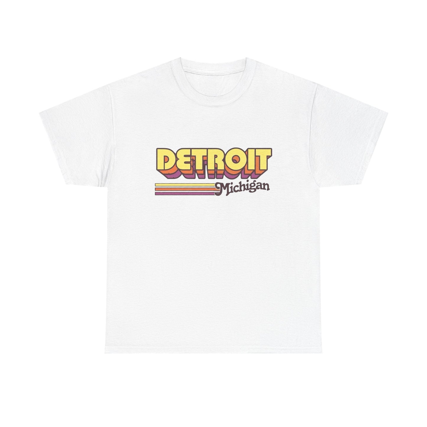 Detroit Michigan Graphic T Shirt NEW Adult Tee