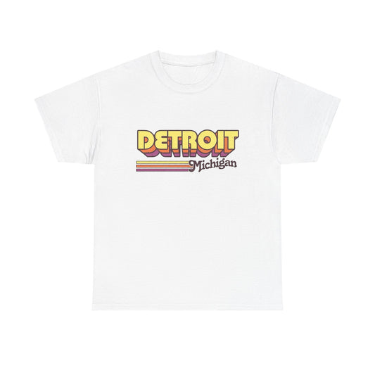 Detroit Michigan Graphic T Shirt NEW Adult Tee