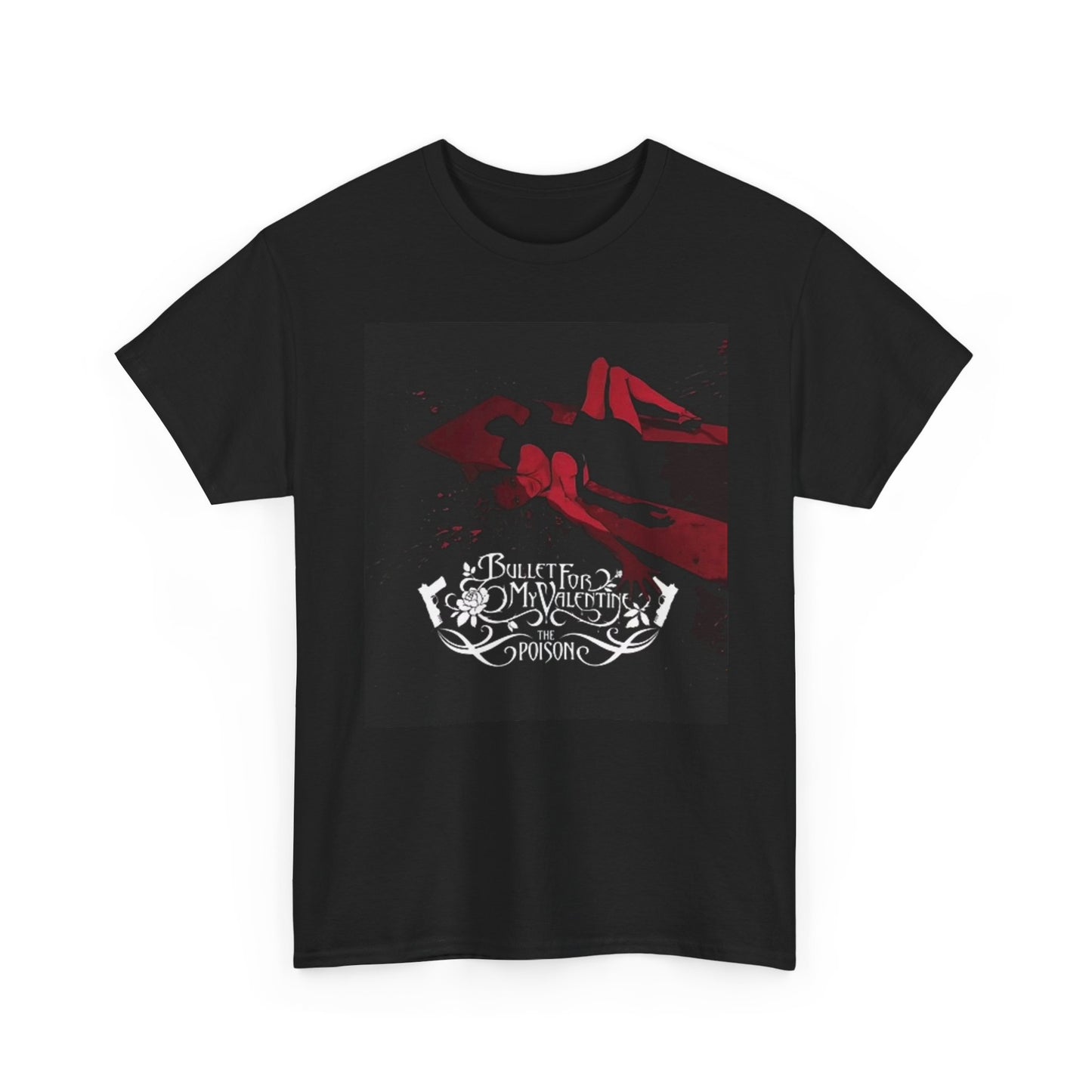 Bullet For My Valentine Graphic T Shirt Retro Unisex Heavy Cotton Tee