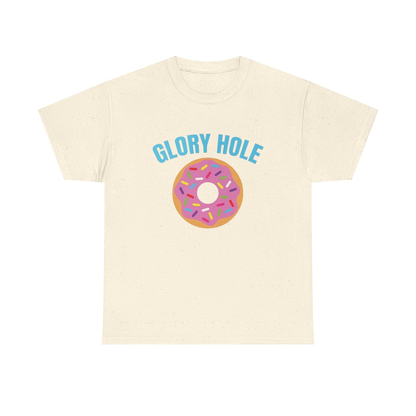 Glory Hole Donuts Funny Sex Jokes Graphic T Shirt Unisex Heavy Cotton Tee