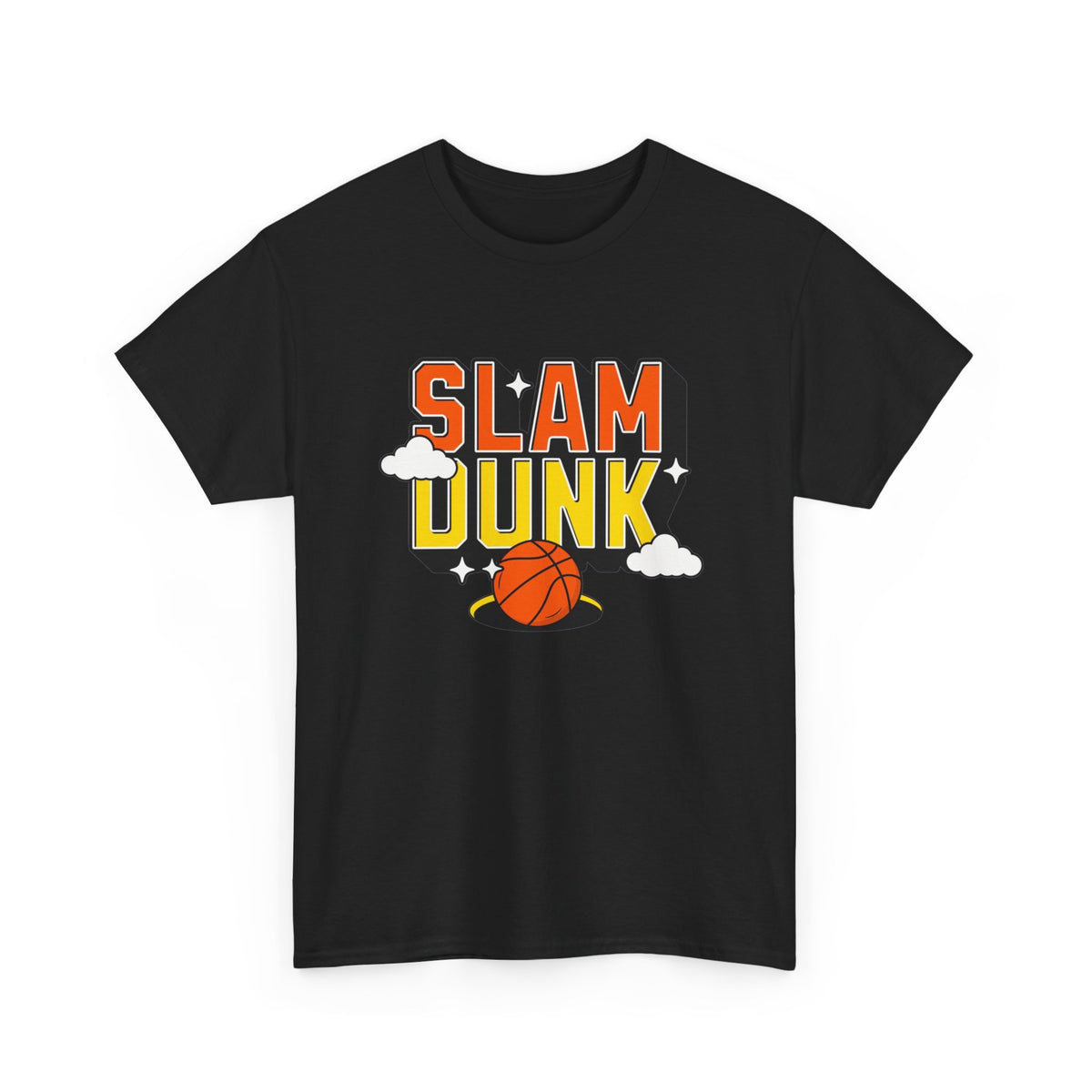 Slam Dunk Graphic T Shirt Men's Retro Heavy Cotton Tee
