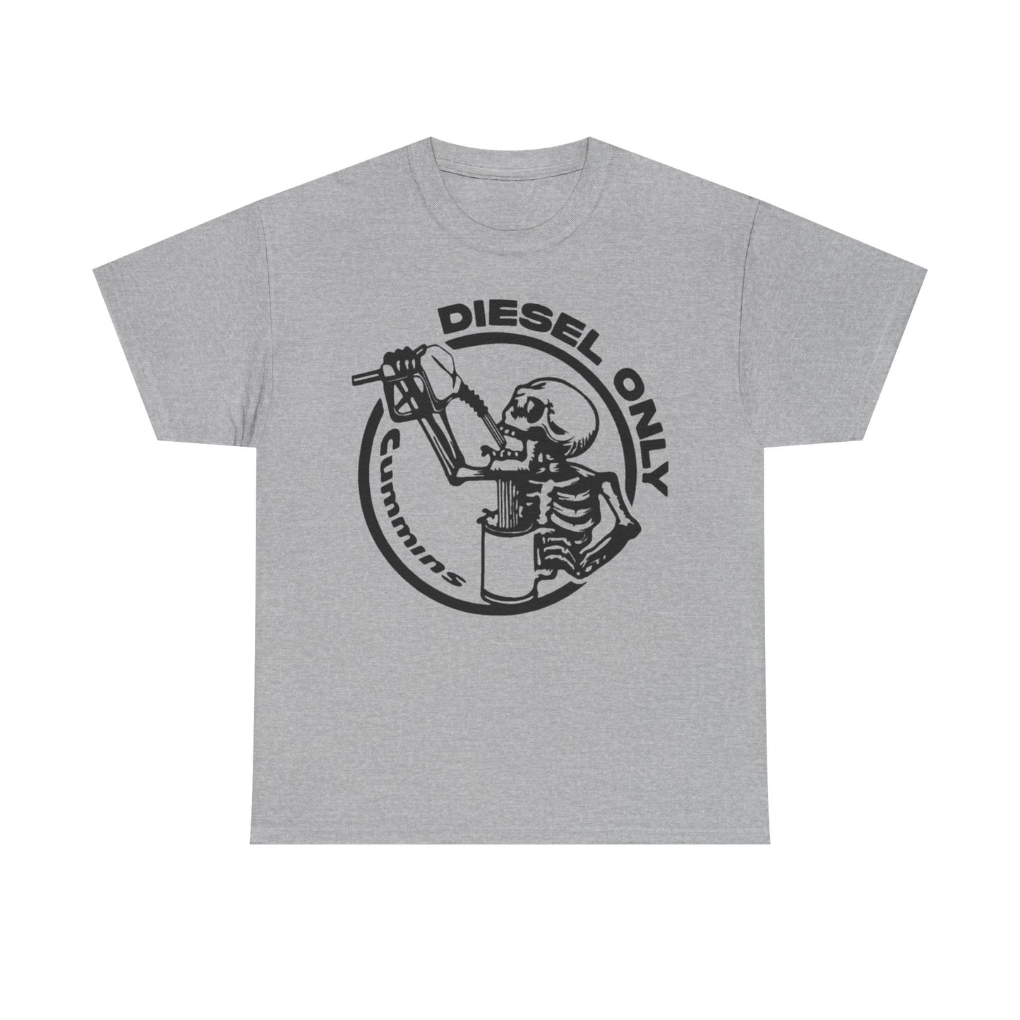 Diesel Only Cummins Graphic T Shirt Unisex Heavy Cotton Tee NEW