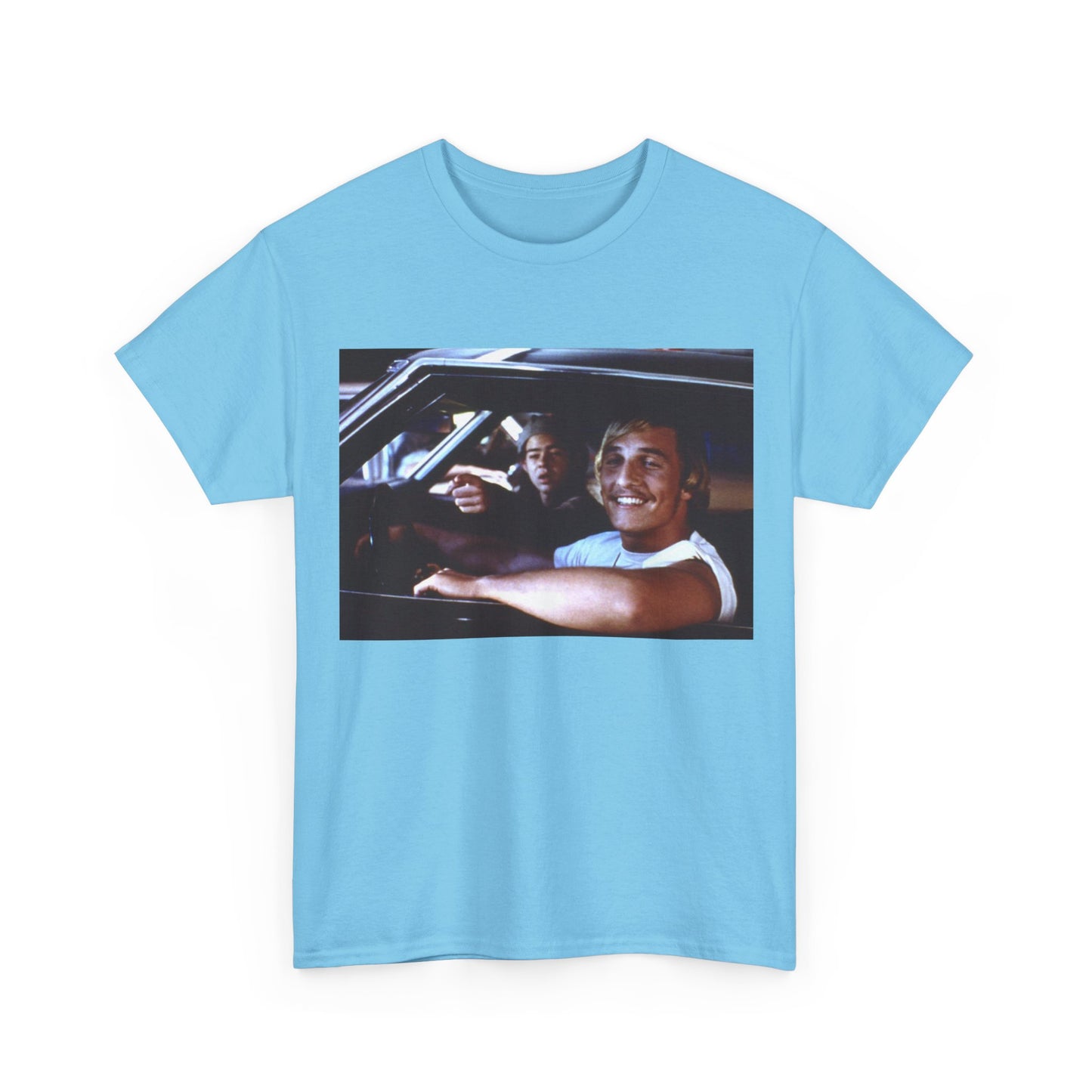 Dazed and Confused Tshirt Vintage Movie Poster Retro Texas Unisex Heavy Cottonn