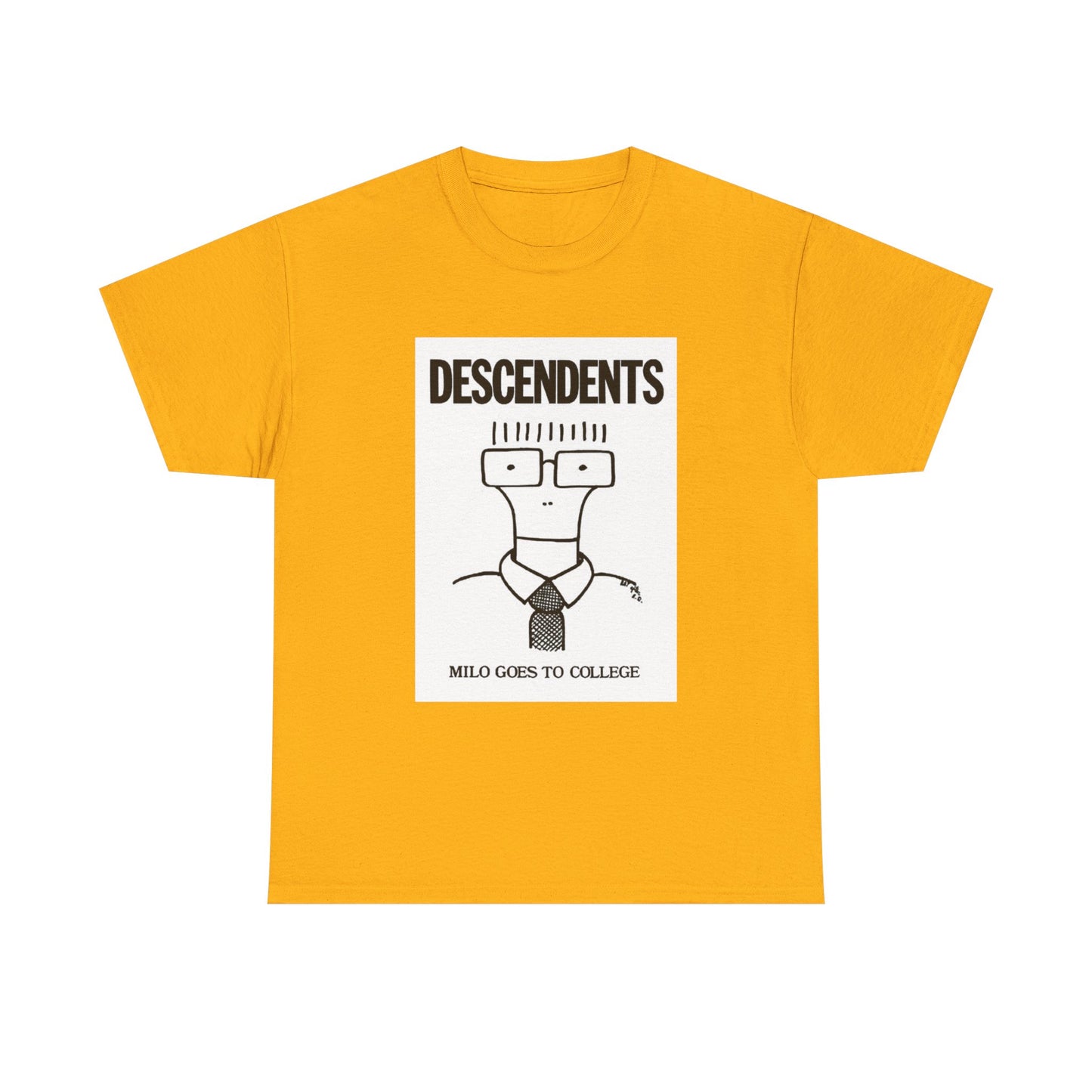 The descendants T-shirt vintage Milo punk rock graphic Unisex Heavy Cotton Tee