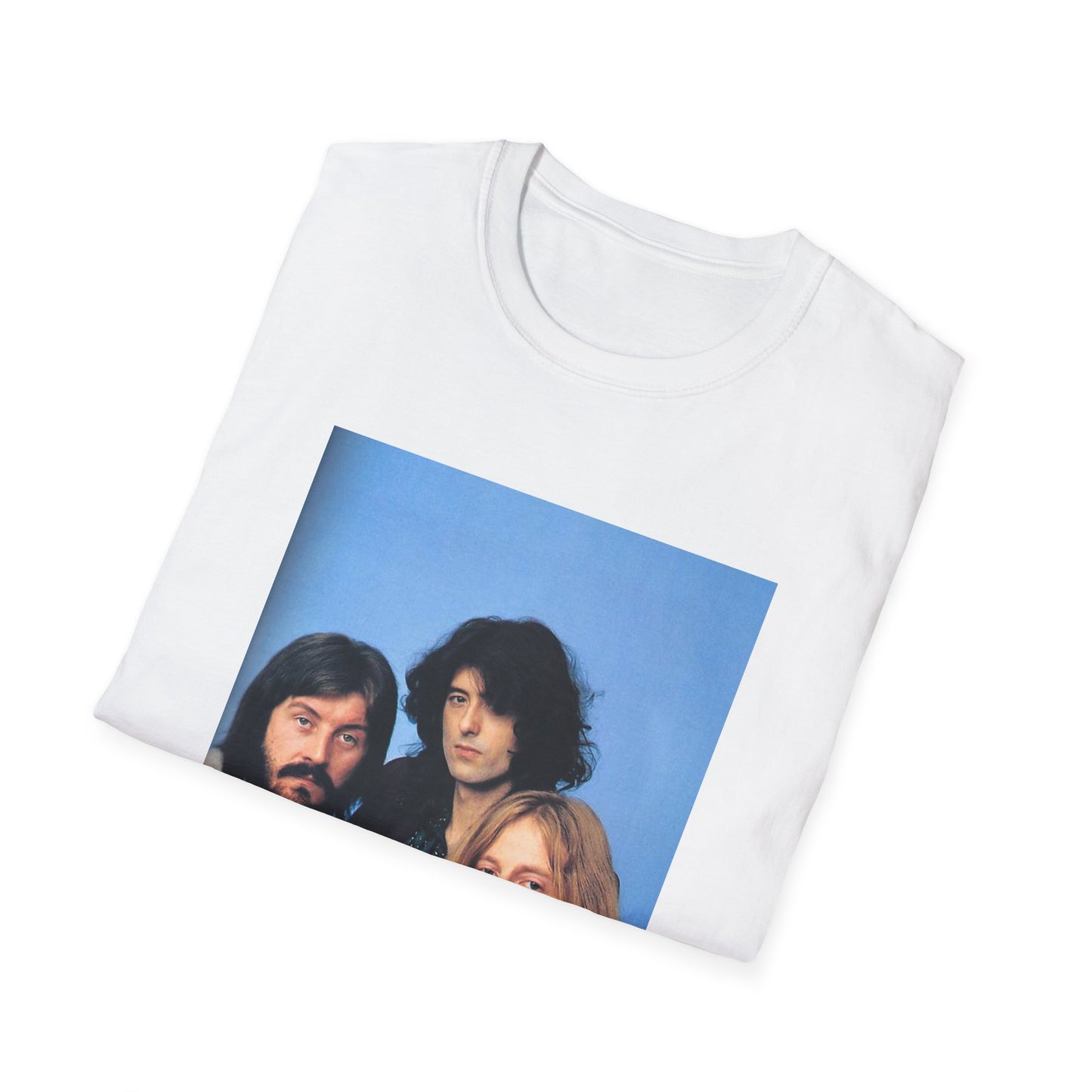 Led Zeppelin T-shirt rock retro vintage band tee Unisex Softstyle T-Shirt