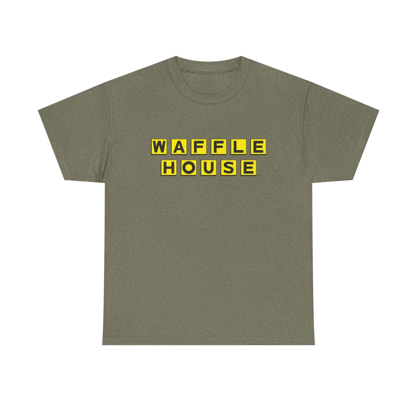 Waffle House Graphic T Shirt Breakfast Cafe Pancakes Retro Unisex Cotton Tee
