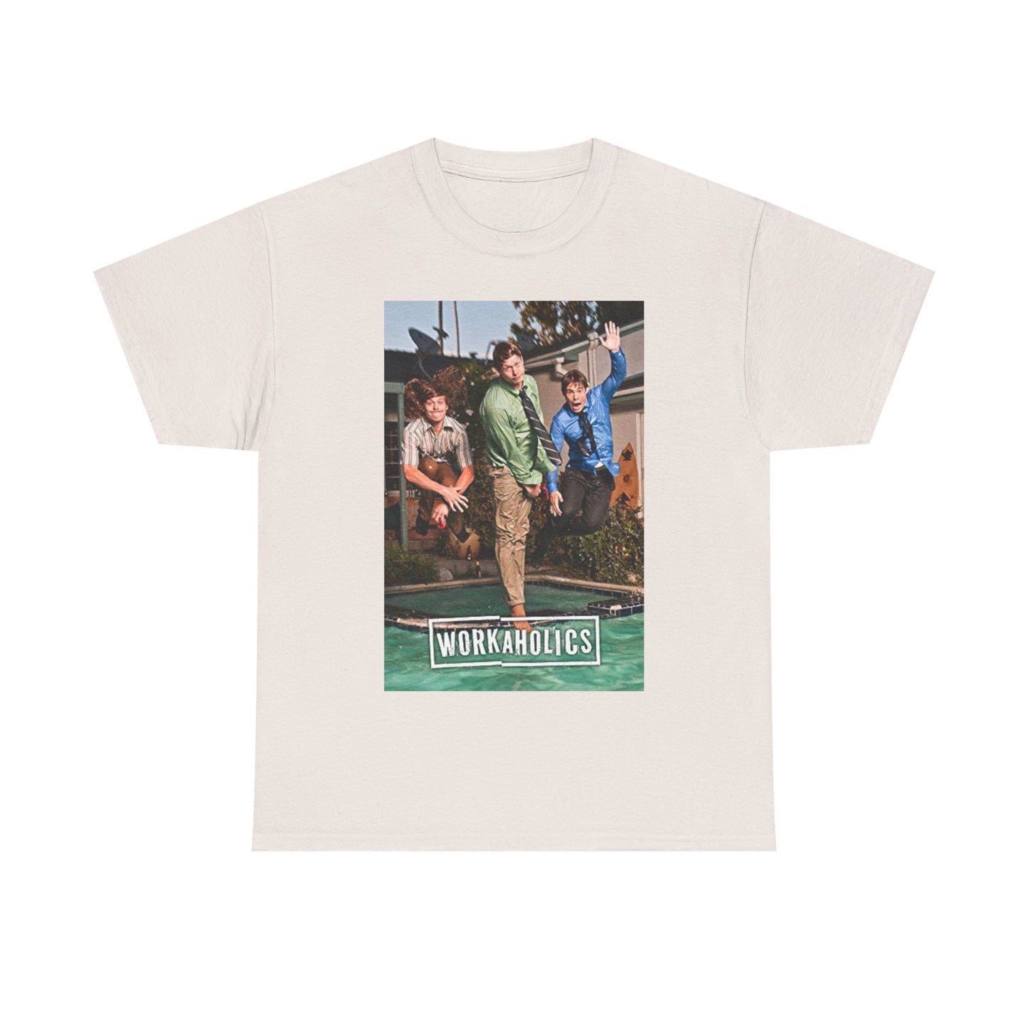 Workaholics T Shirt Funny Comedy Central Gift Vintage Show Unisex Heavy Cotton 1