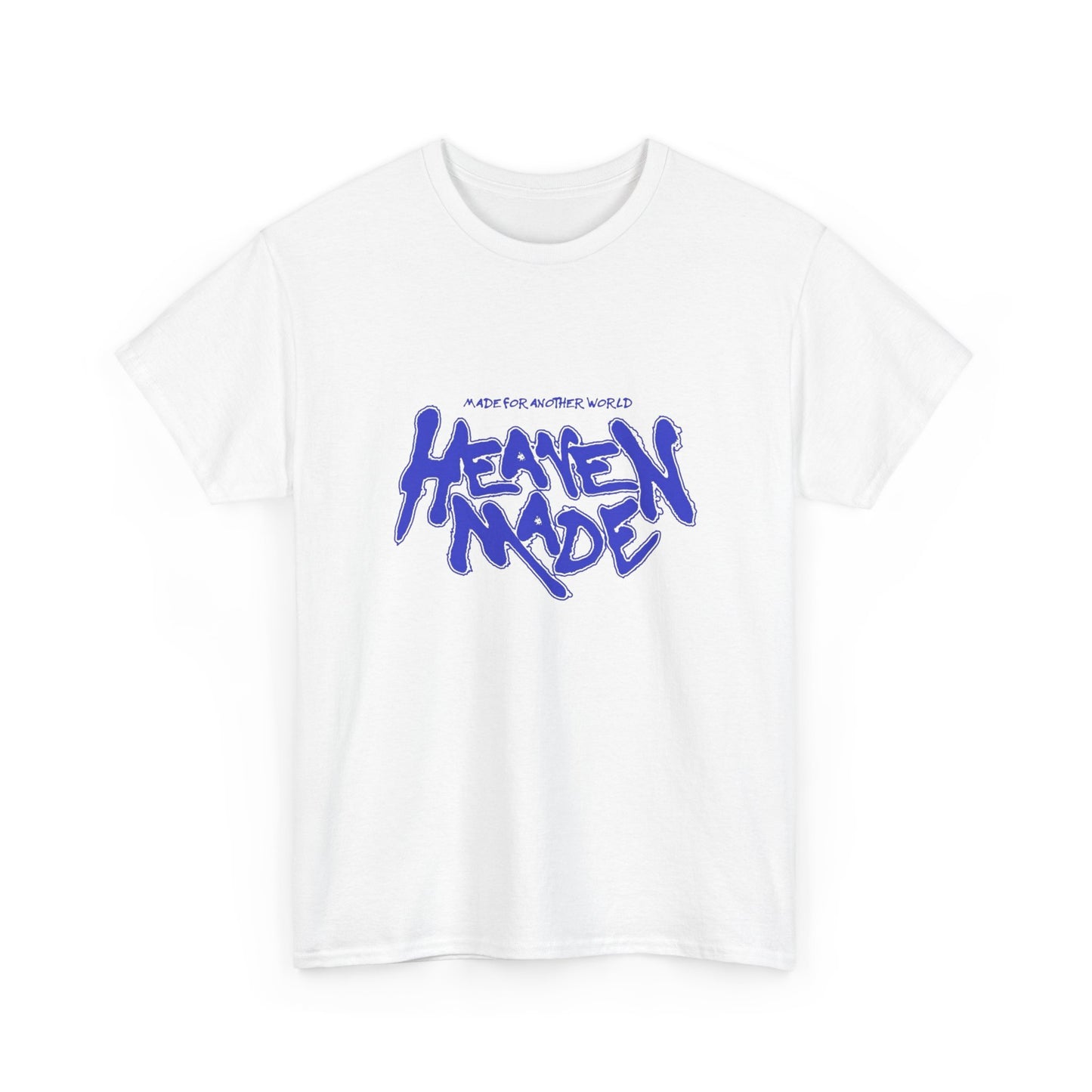 Heaven Made Graphic T Shirt NEW Unisex Heavy Cotton Tee