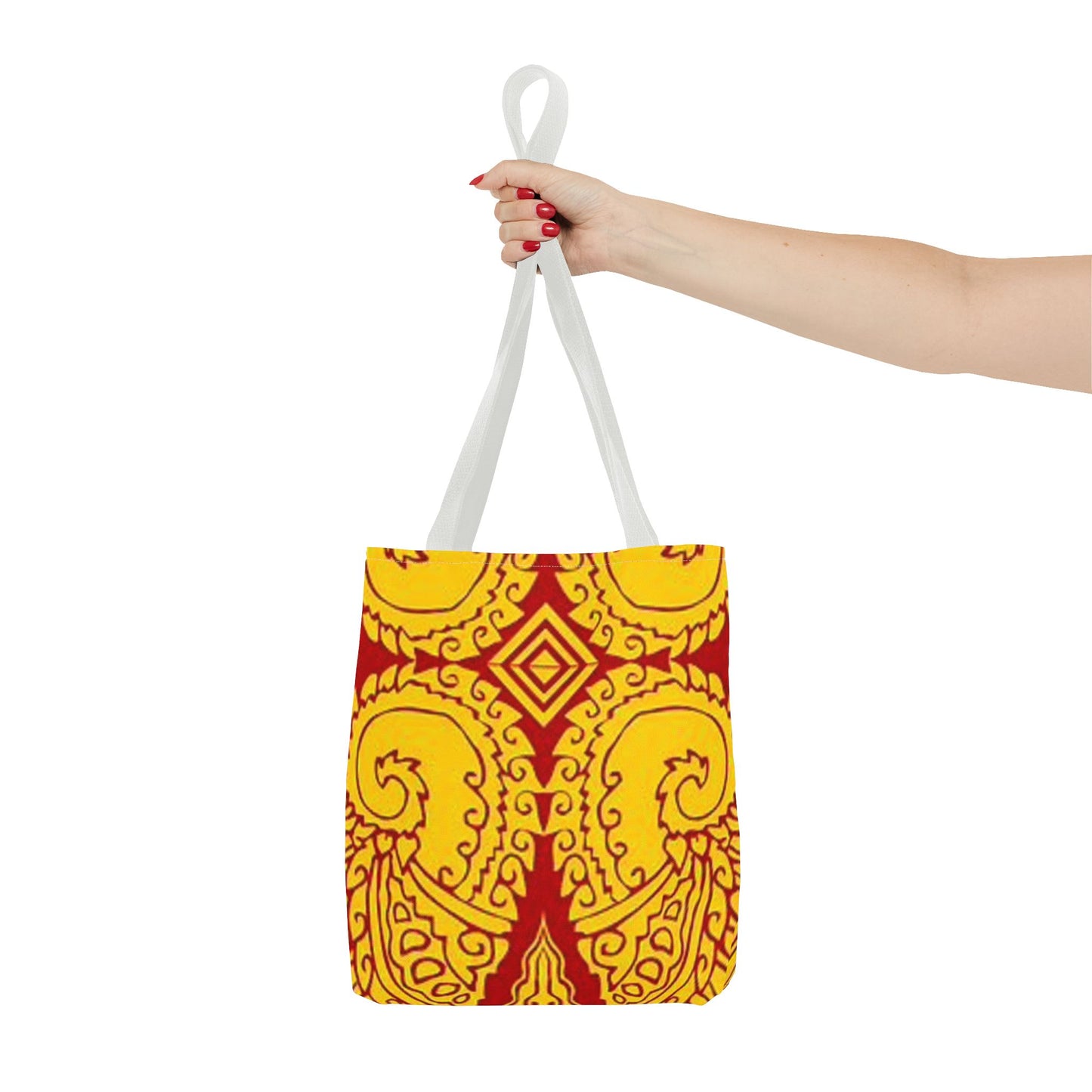 Red And Yellow Middle Eastern Multi Color BRAND NEW MODERN Tote Bag (AOP)