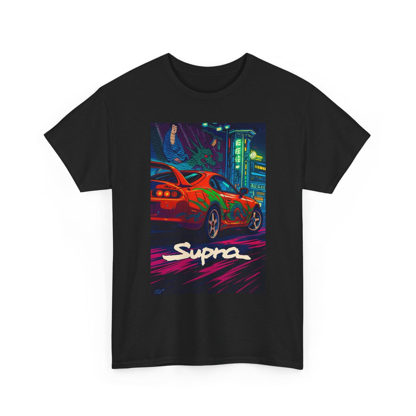 Toyota Supra JDM Retro Graphic T Shirt NEW Cotton Tee Gift